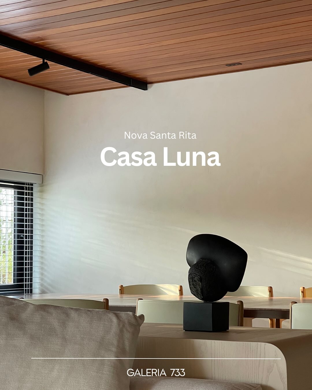 Casa Luna por @galeria_733.
Fotos: @donadussi / arquivo
contato@galeria733.com.br
____________________________________________
GALERIA 733