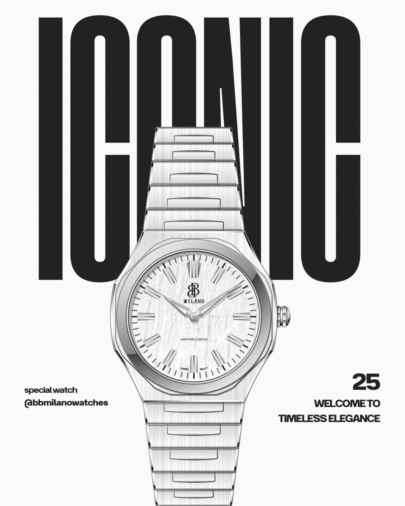 Timeless. Powerful. Unforgettable.
#Bbmilano #MensStyle #LuxuryWatch #NewRelease #DefineYourTime #BoldElegance