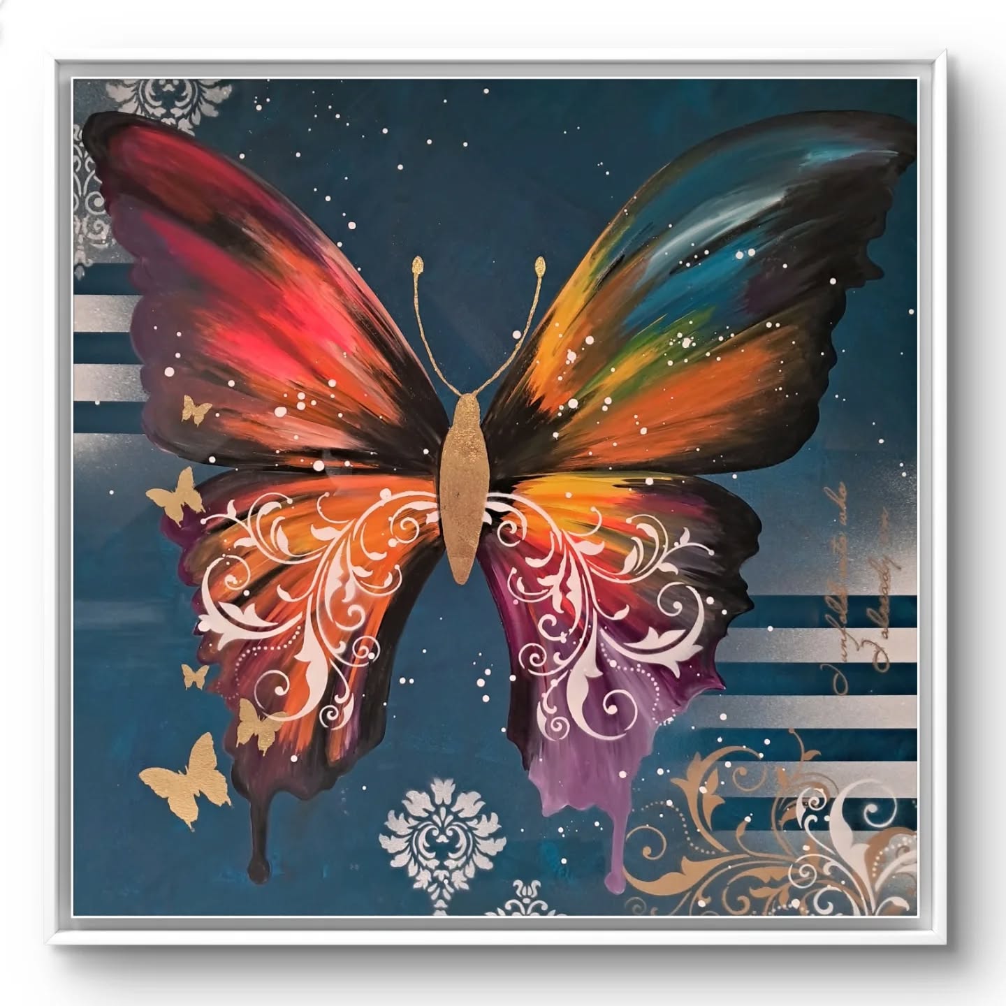 Manche Tiere begegnen uns nicht zufällig. Sie tragen Bedeutungen – leise, kraftvoll, zeitlos.
Der Schmetterling flüstert: „Vertrau dem Wandel.“
Die Libelle sagt: „Du darfst glänzen – auch in der Tiefe.“
Der Pfau erinnert: „Zeig dich in deiner ganzen Schönheit.“
In meiner Kunst finden diese Wesen ihren Ausdruck – farbenfroh, intuitiv und voller Bedeutung. Sie sind mehr als nur Motive – sie sind Wegbegleiter. 💫
Neona Mare Art – Kunst, die verbindet.
#neonamareart #spiritanimals #kunstmitbedeutung #transformation #schmetterlingskunst #libellenliebe #pfauenkunst #seelenkunst #tierischeinspiration #mixedmediaart #symbolikinderkunst