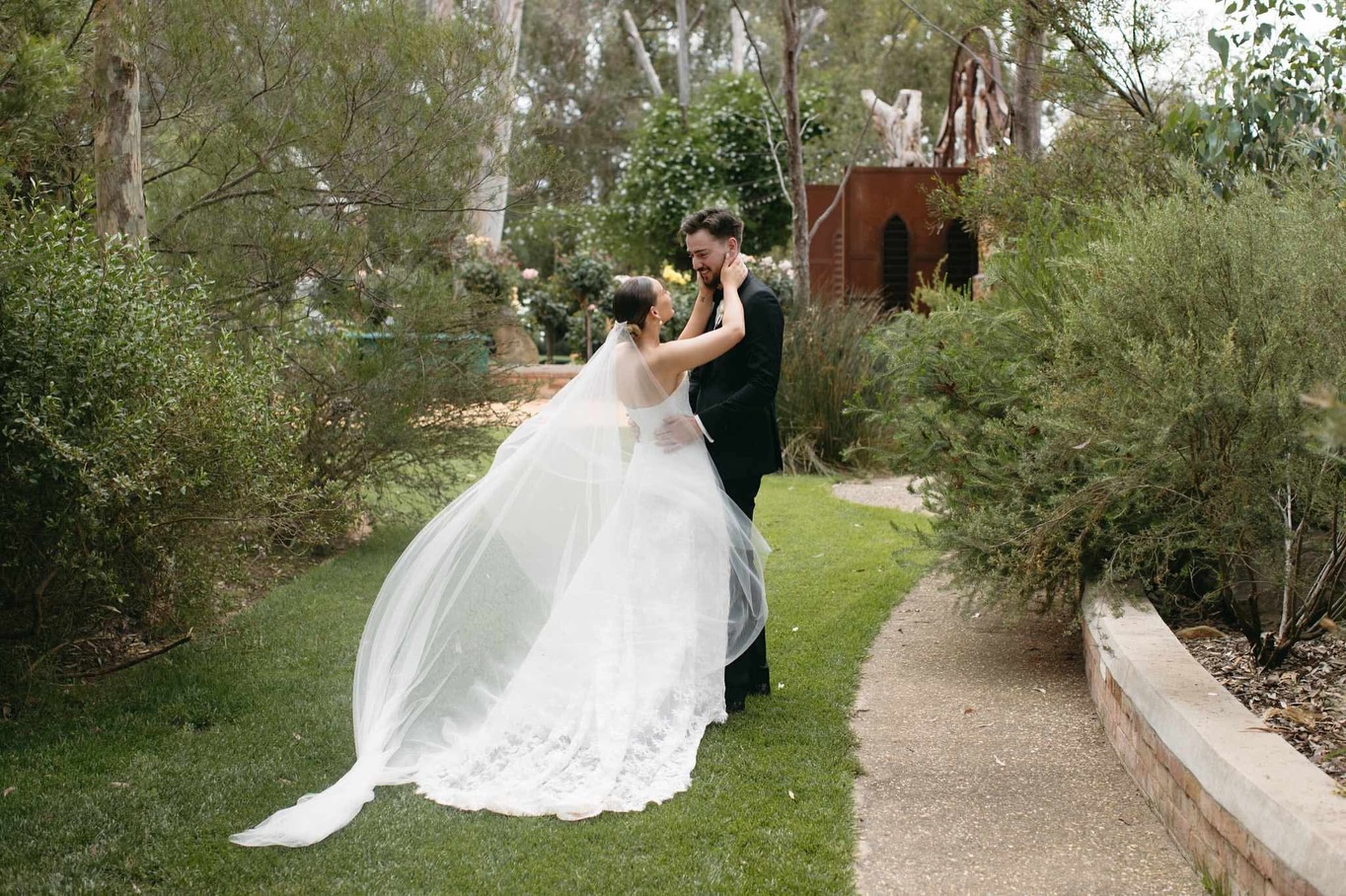 Mr & Mrs Ross
Stunning Aimee in her custom Chantilly lace gown and veil.
Photography @whitesandwoods
Gown & veil @brittneypaigecouture
Suit @ysgtailors