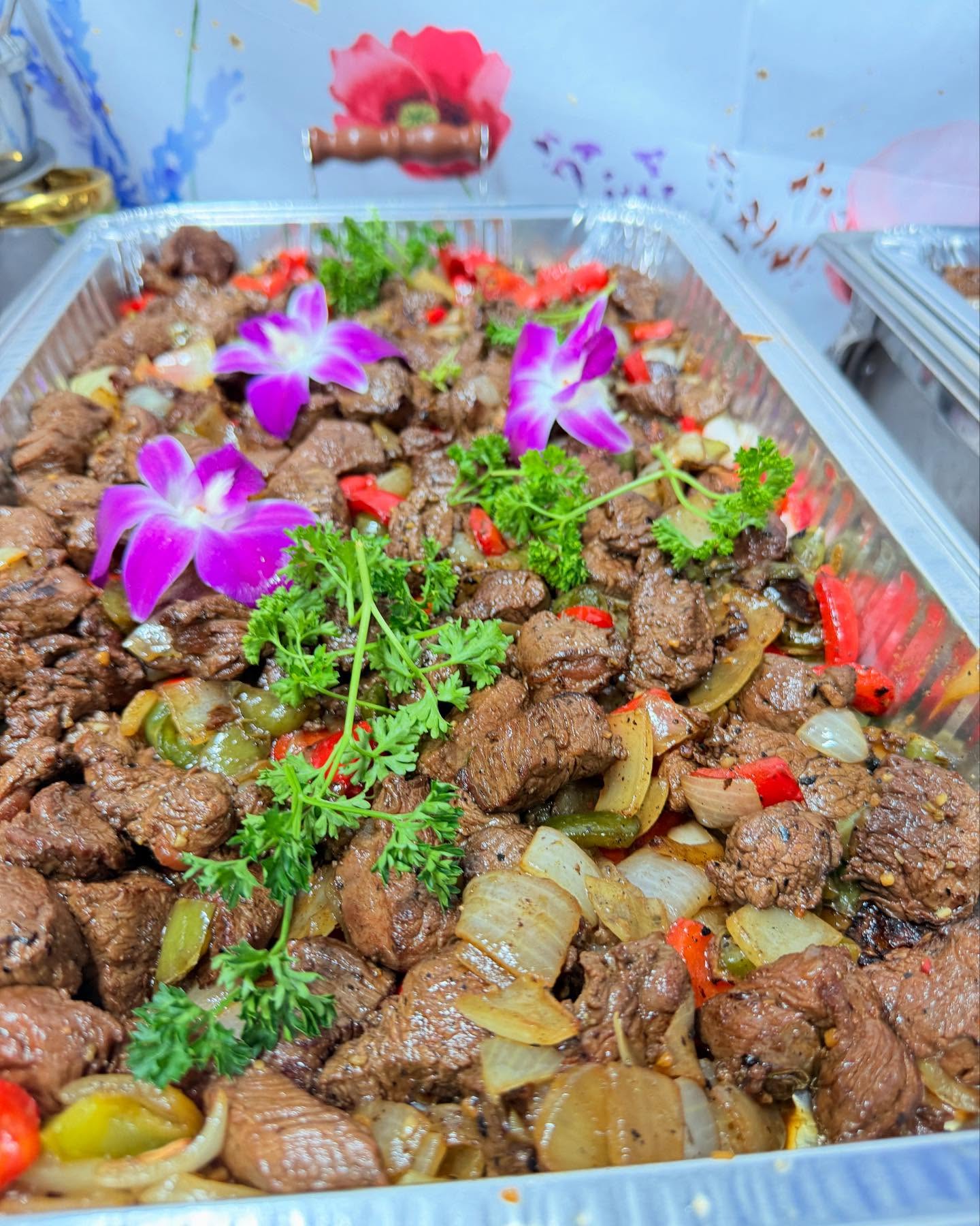 Beef tenderloin, cubed to perfection, Vietnamese style... need I say more? 😋👌 #foodcravings #yumyum