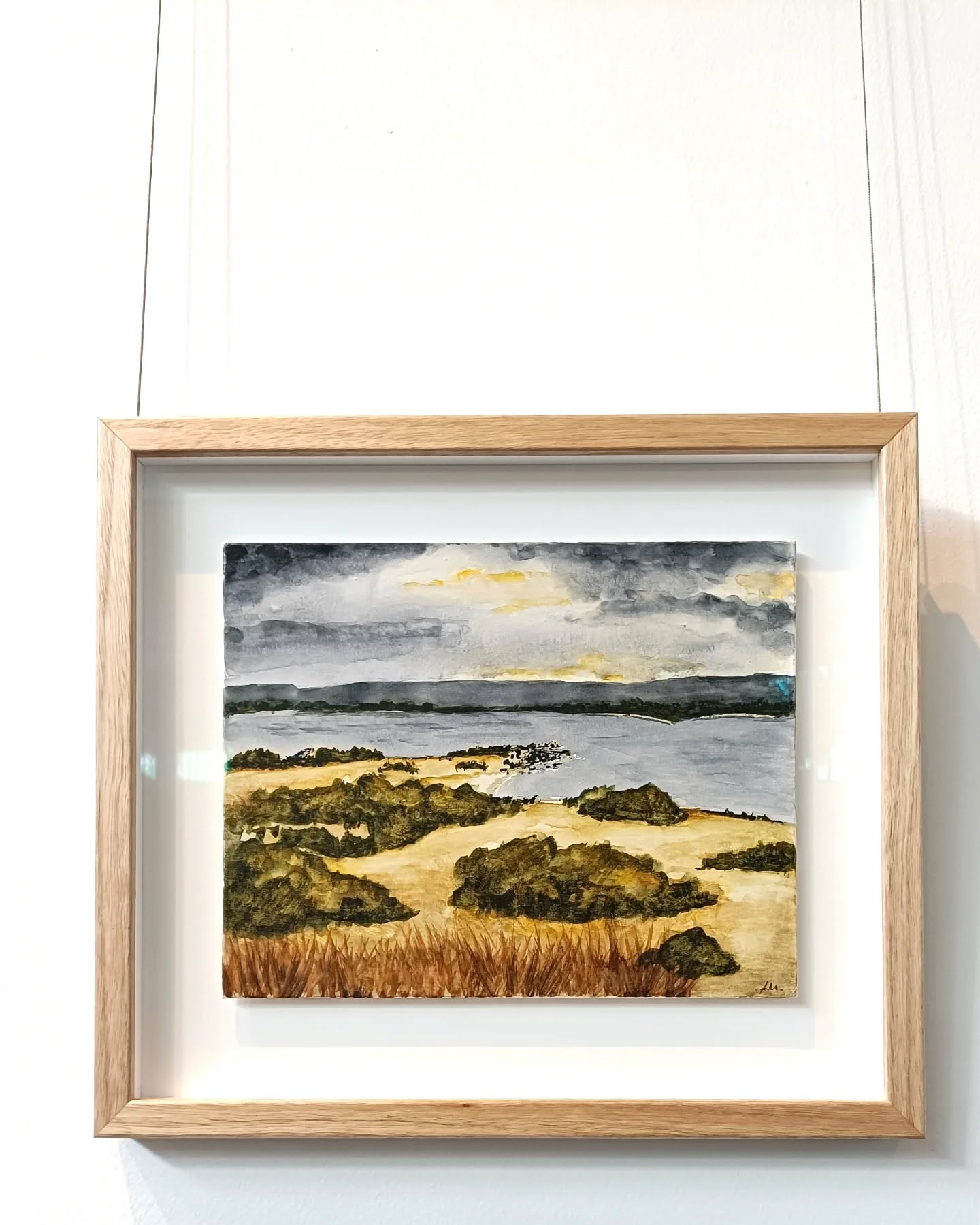 My first artwork to be on display as part of the Kinimathatakinta/George Town Art Prize!
I'm honoured to have one of my pieces displayed alongside some very talented artists from the area! 😊