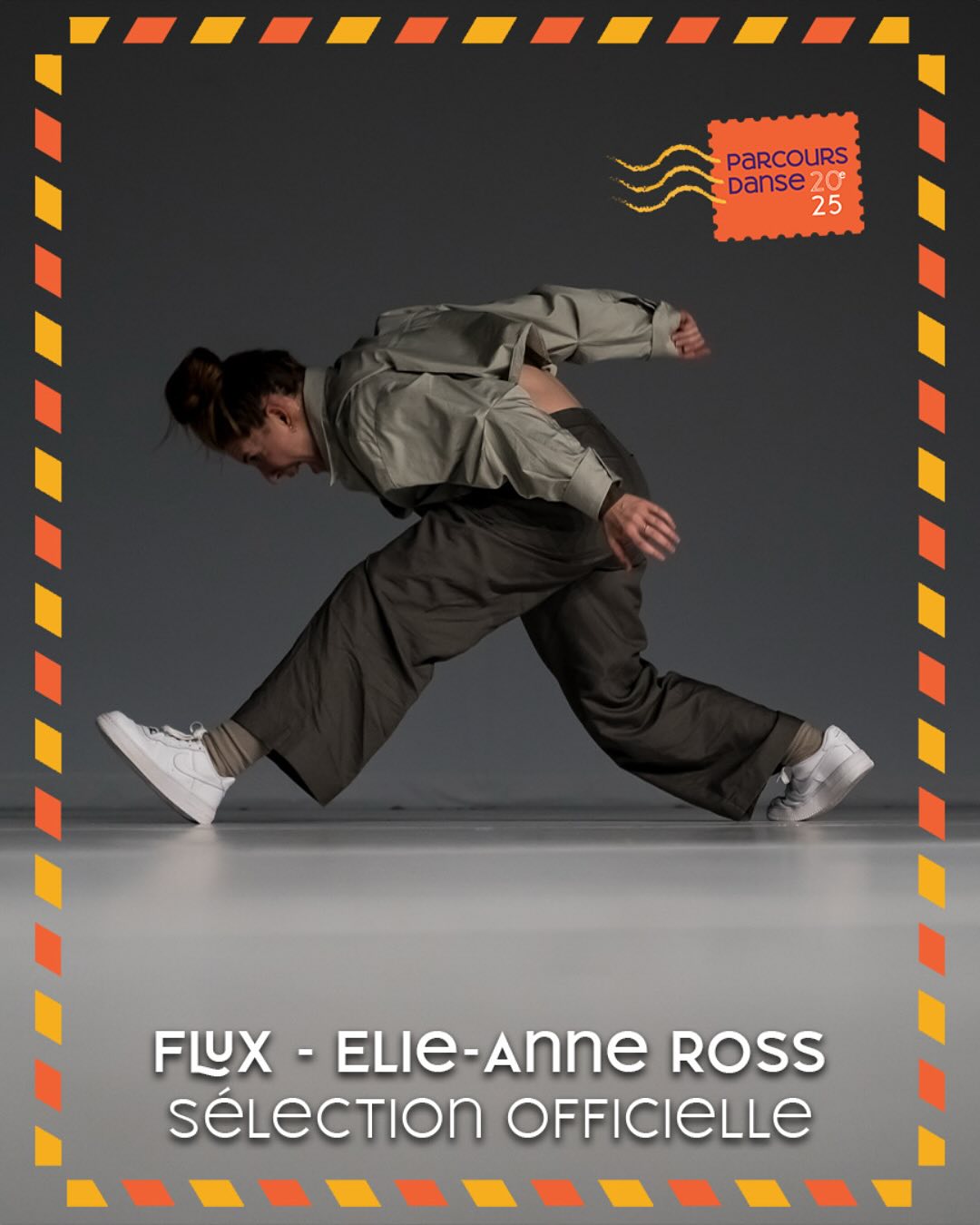 Contente de faire partie de la 20e édition de Parcours Danse aux côtés de plein d’autres artistes incroyables !
Merci à @ladansesurlesroutes 💫 On se voit en novembre !
