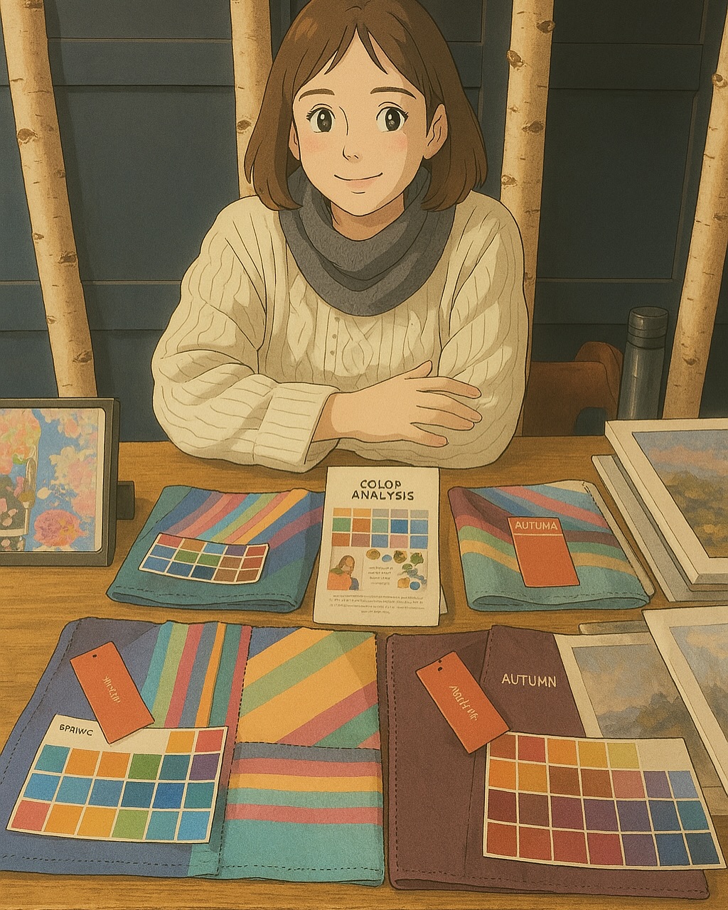 Trying the new trend! #ghibiliart❤️ #colouranalysisuk #colouranalyst