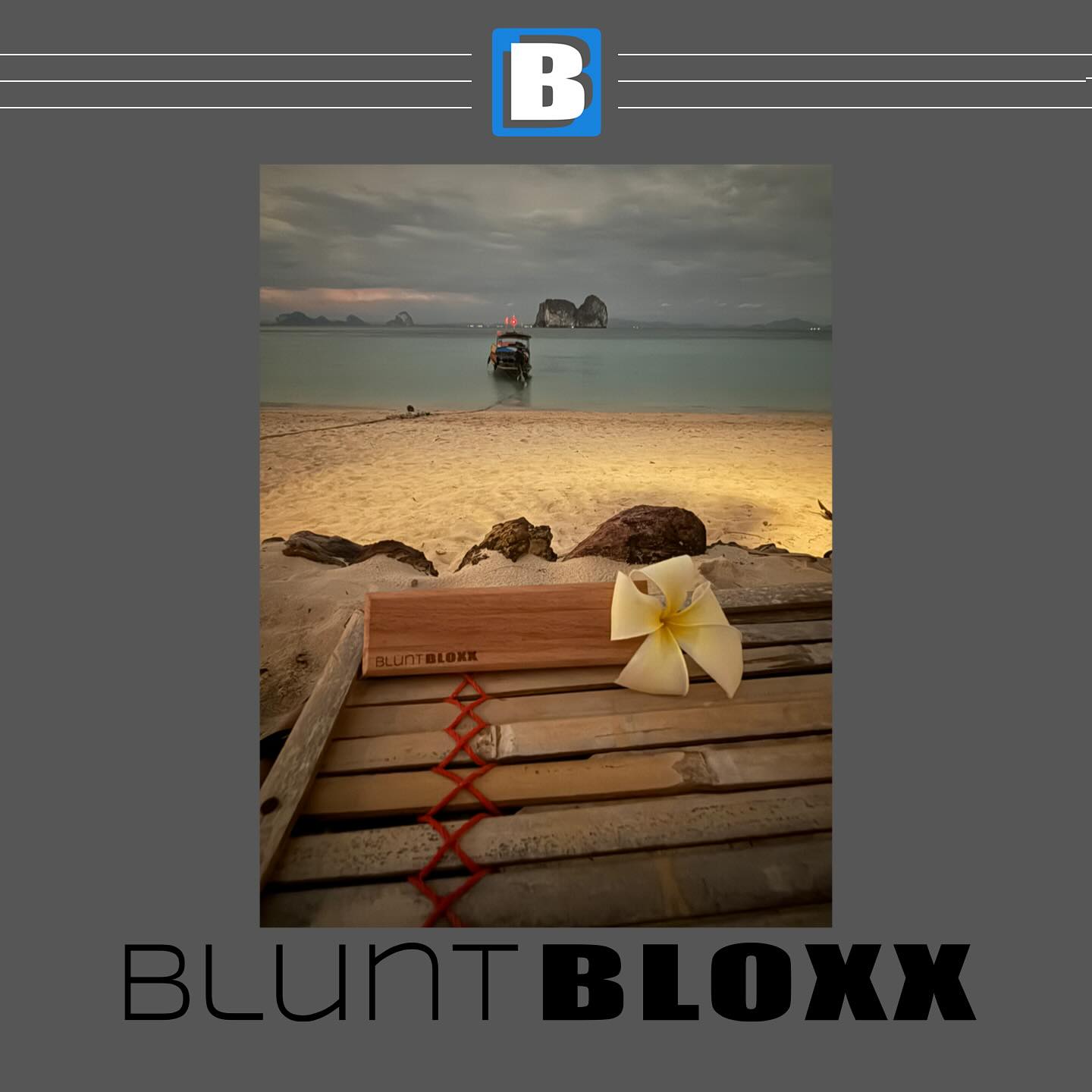 Golden hour, rolling calm.
Island vibes meet wooden craftsmanship.
BluntBLOXX — always where the good moments are.
#BluntBLOXX #IslandMood #ThailandVibes #RollingInStyle #TropicalEscape #LongtailDreams #SunsetSmoke #stakeinstyle #goodlife