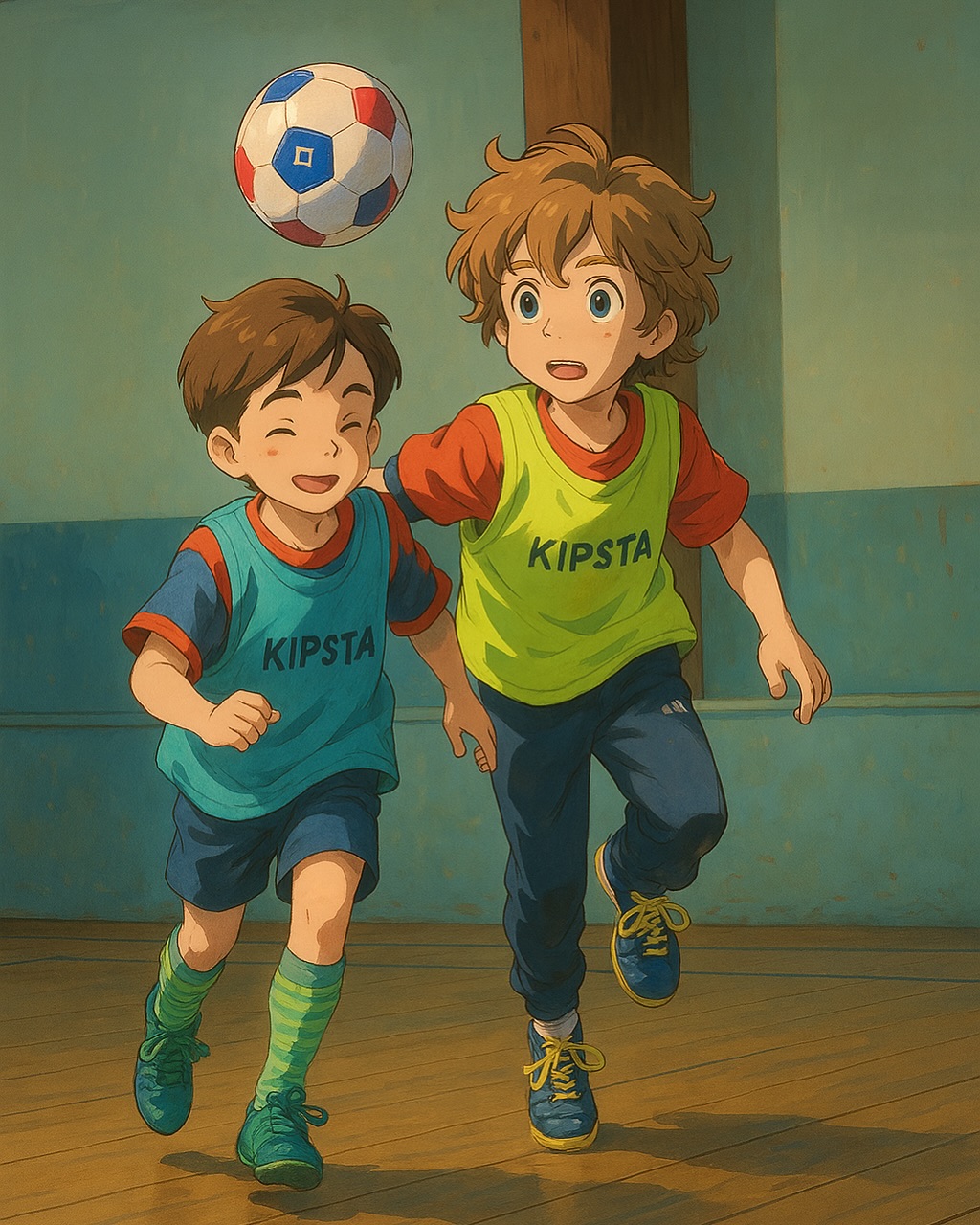 Rosny Futsal en version animé 🖍️
Des sourires, de la concentration et une envie toujours plus forte de progresser et gagner en équipe. C’est l’esprit de Rosny Futsal qui ressort à travers ces images ! 😃
Les images sont générées par Chat gpt.
#futsal #football #ghibli #rosny #matchday
