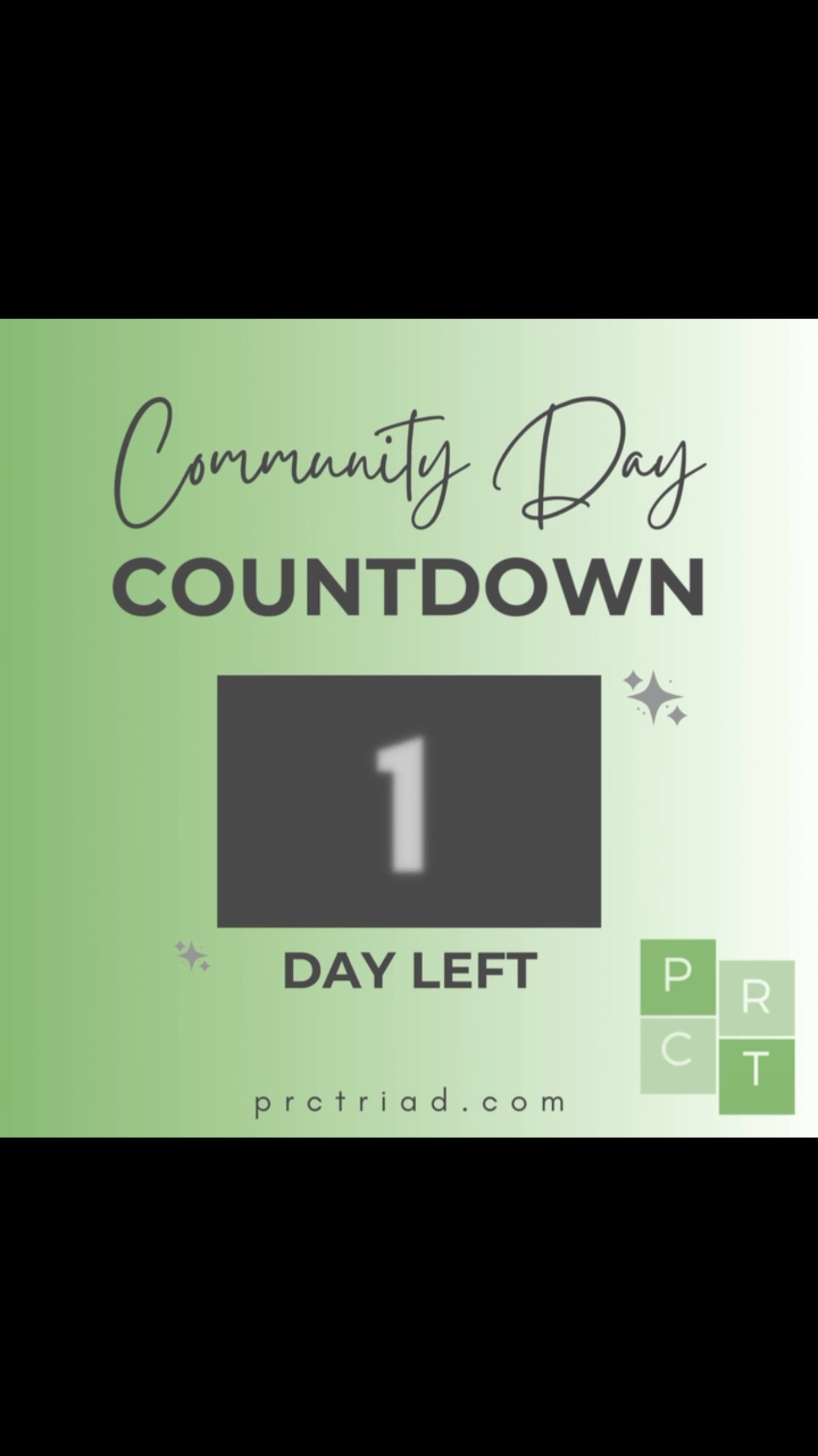 TOMORROW! We can’t wait to see you Community Day! Grab your friends, kids, & neighbors and join us for a fun afternoon increasing awareness, reducing stigma, and improving support!
⏰ 2:00 - 4:00 pm at The Quarry at Grant Park
🤰🏻 Vendor Fair
🎨 Adult & Kid activities
☕️ Kona Ice & Given Coffee
🎟️ Amazing Raffle Items
💚 PRCT shirts & greeting cards
⛅️ Rain or Shine