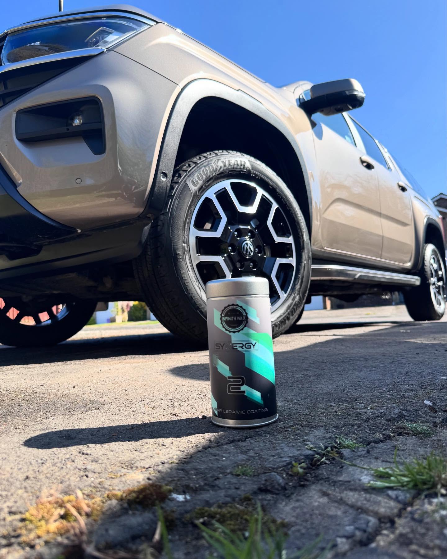 Amarok in for a decon and two year ceramic coating. #infinitywax #ceramıccoatıng #amarok #vwamarok #trucks #detailing #tmdetailscouk #glossypaint