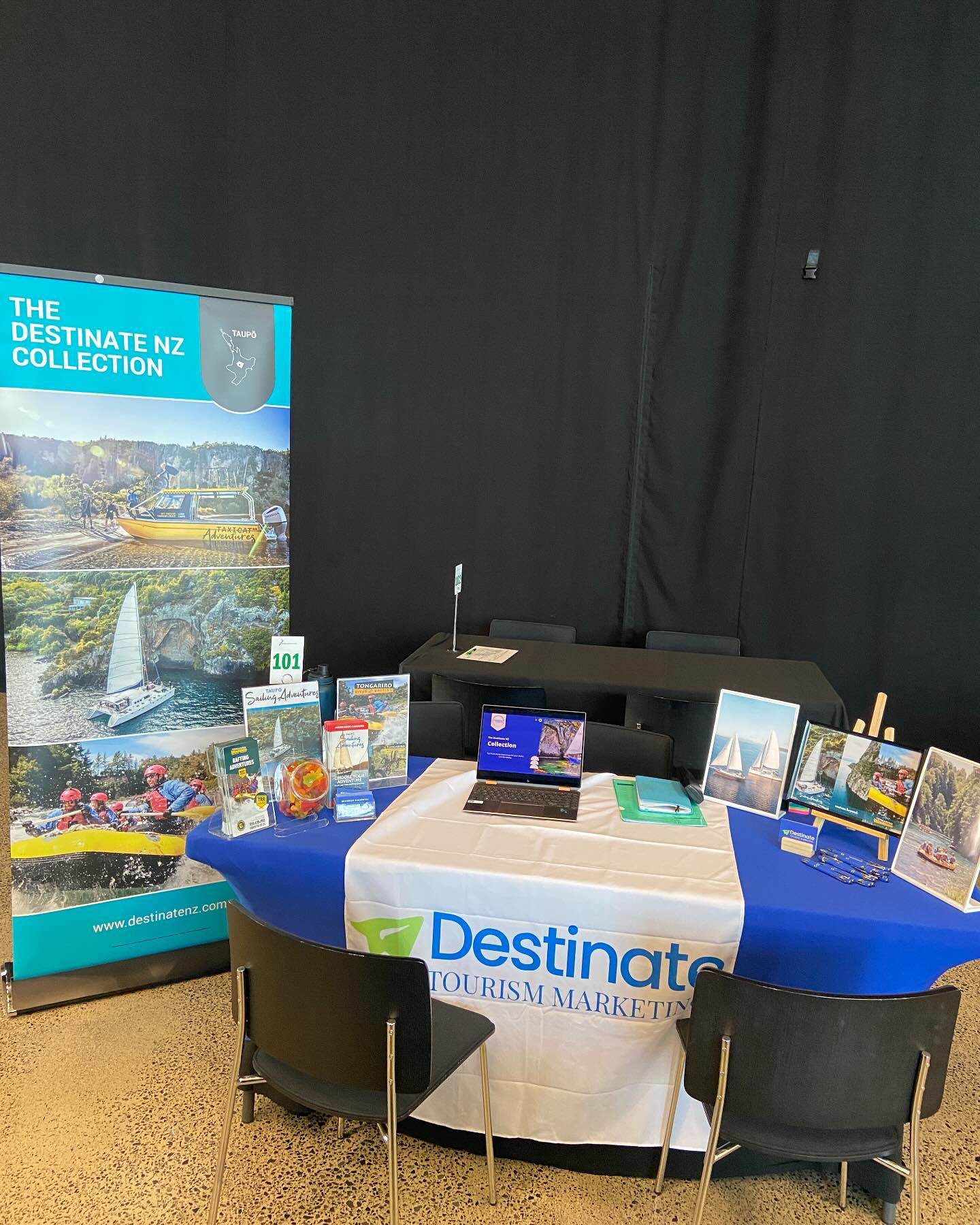 Trade show ready! All set for 60 x 12minute appointments over 2 days at the TECNZ Trade Event!
#butfirstcoffee #tourismmarketing #marketrepresentation #loveTaupo