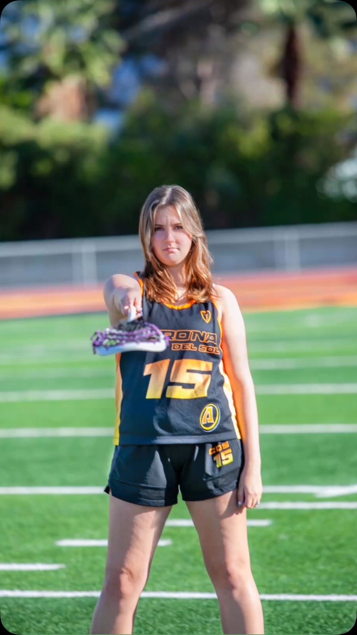 🖤🧡SENIOR SPOTLIGHT🧡🖤
#15, Midfield, Jess Amberg
* Jess has been playing with the Aztecs since Freshmen year
* Favorite memory: winning state freshmen year and playing heads up on the drive back from the Salpointe game last year
* Hype song: Riff Off from Pitch Perfect
*Post High school plans: Jess will either be attending Colorado Boulder or the University of Arizona in the fall
CONGRATULATIONS JESS!!!