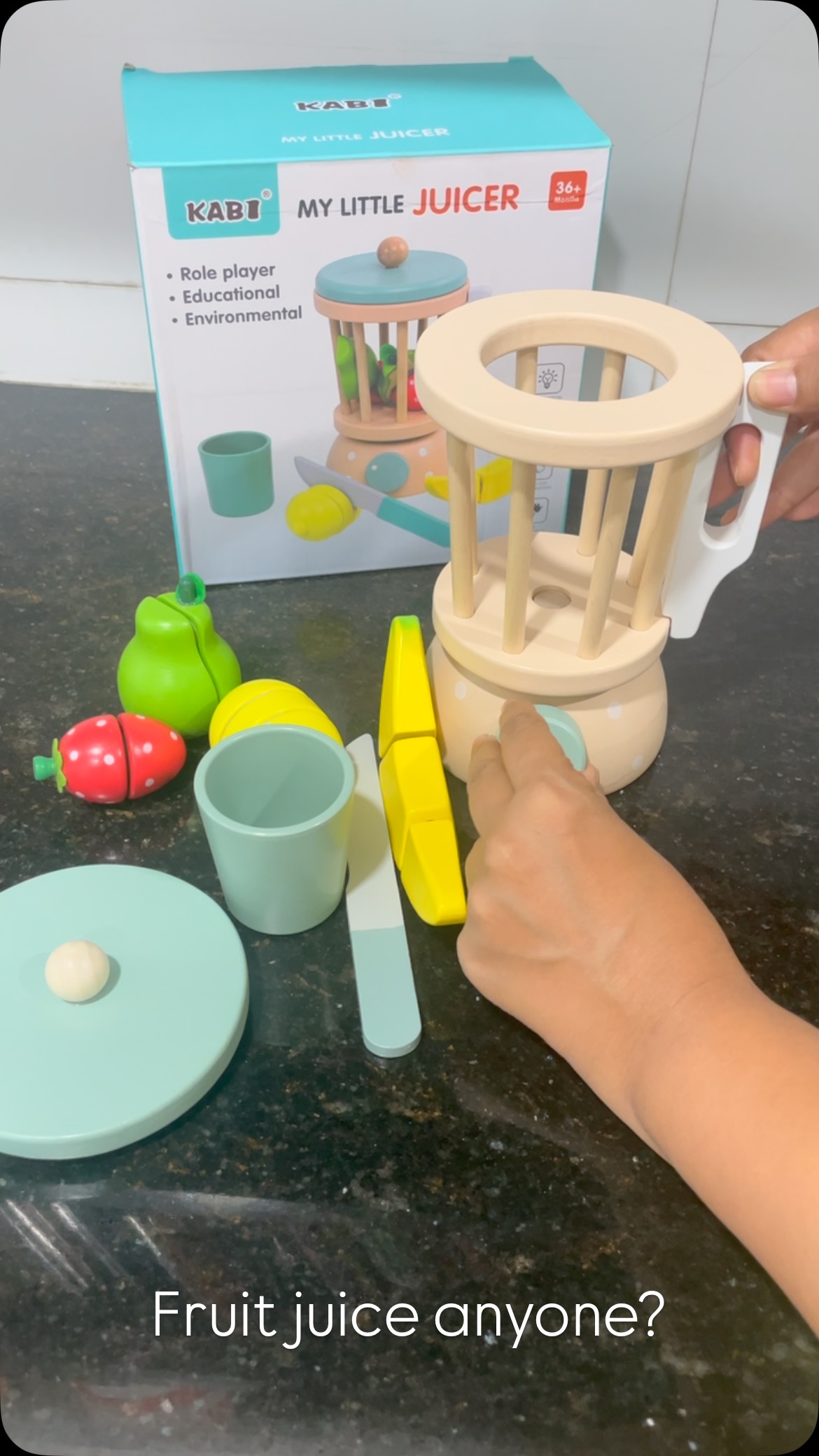 The best quality wooden pretend play to make every Montesorri learning fun. Juicer. Burger set. Toaster. All in stock
