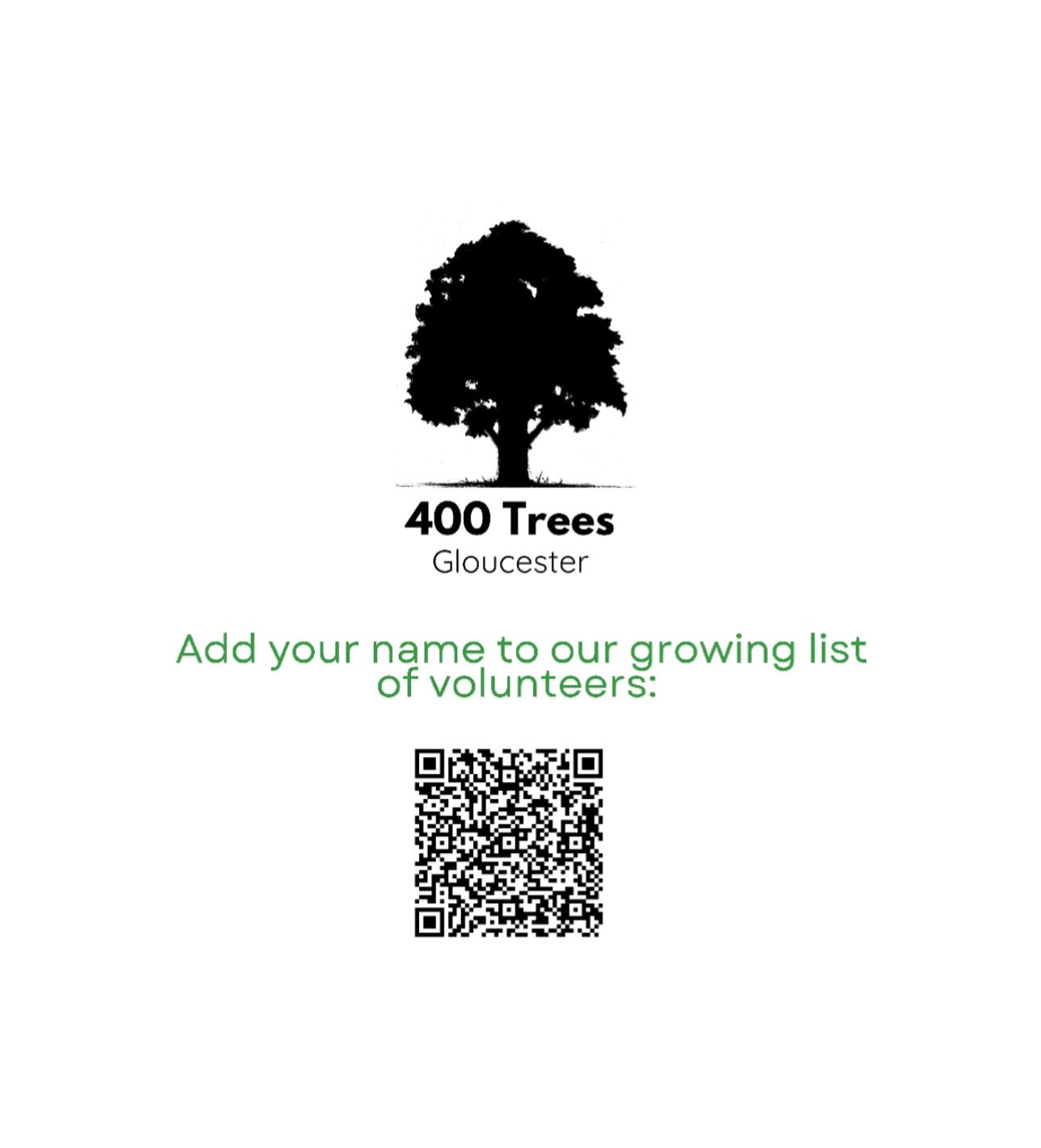 Calling all tree lovers! 🌳 Add your name to our volunteer list to learn more about how you can help plant and care for trees in Gloucester this spring and summer!