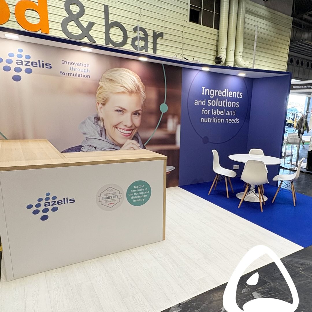 Busy week at the NEC with 5 stands going up. Great little shell scheme solution, quick install and efficient use of shell space. #shellschemesolutions 👌🏻 #creative #exhibitions #shellscheme #FoodEX #branding #production #weareexpo