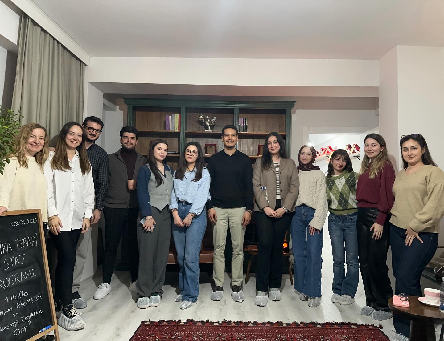 Staj programımızın ilk oturumunu gerçekleştirdik.