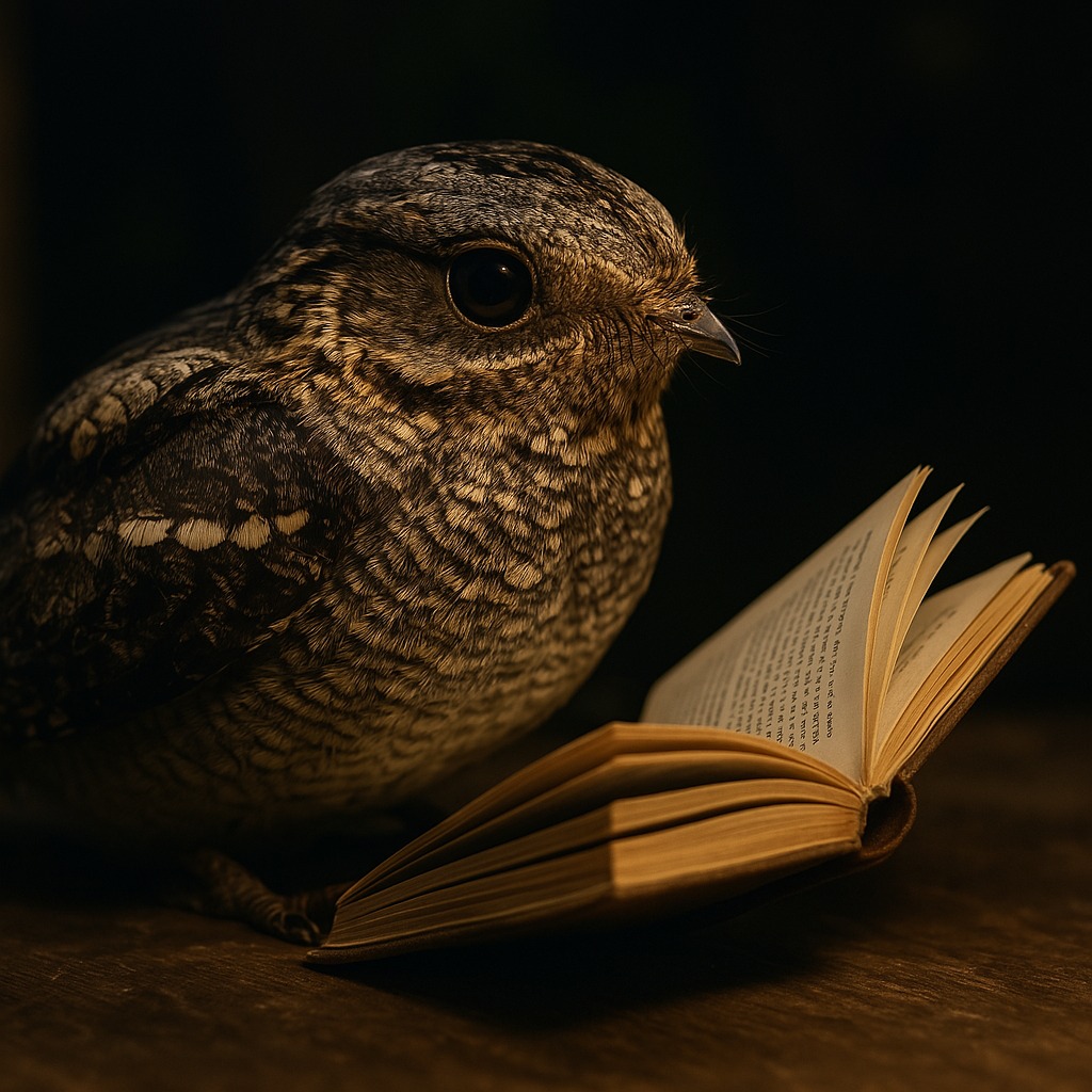 THE CAPRIMULGID RESEARCH LIBRARY
The Global Nightjar Network is proud to present a list of nightjar-related publications, spanning the years 2021 to 2025, and will be further updated. If you are aware of any relevant papers or resources we might have missed, feel free to get in touch - we will be happy to include them!
Find the list here: https://www.globalnightjar.org/publications
Cover image created using ChatGPT