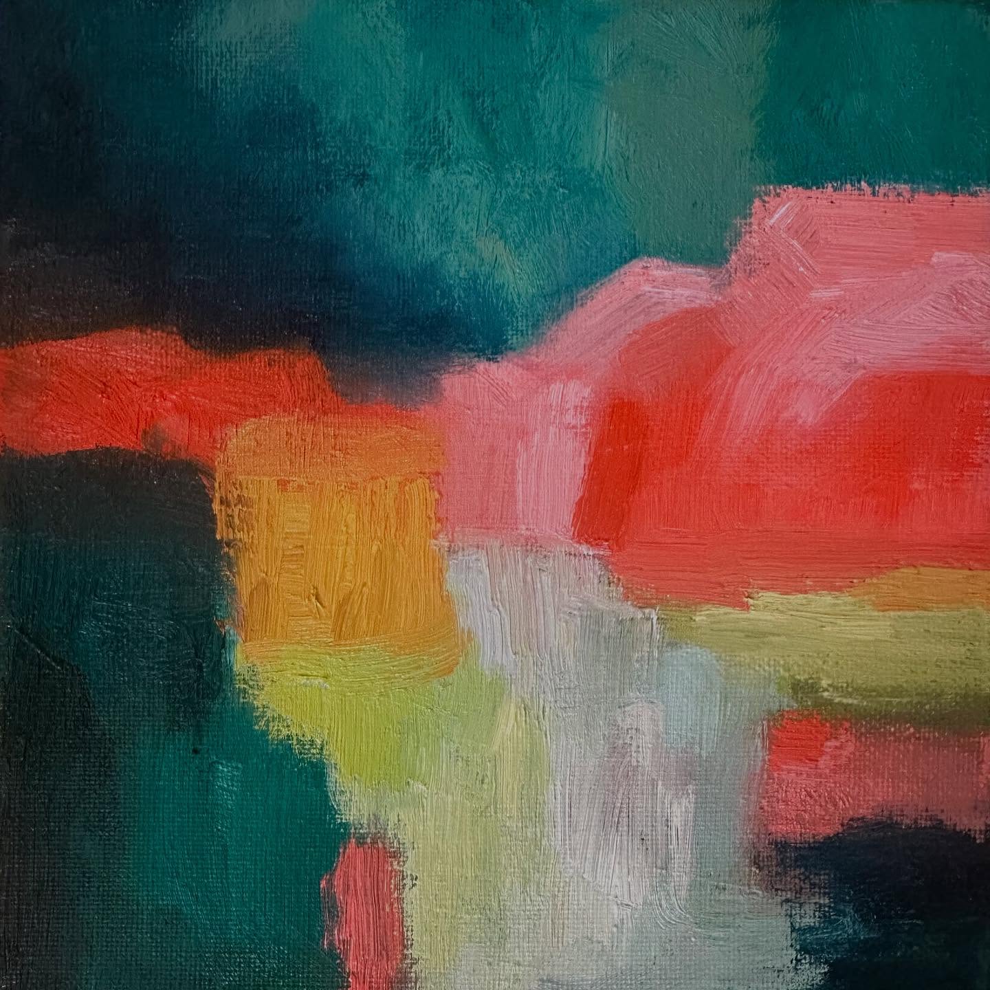 Playing with colour and thick layers of paint 🧡
Abstract landscape - oil on canvas - 15x15 cm
#oilpaint #abstract #abstractlandscape #landscape #oilpainting #abstractart #layersuponlayers
