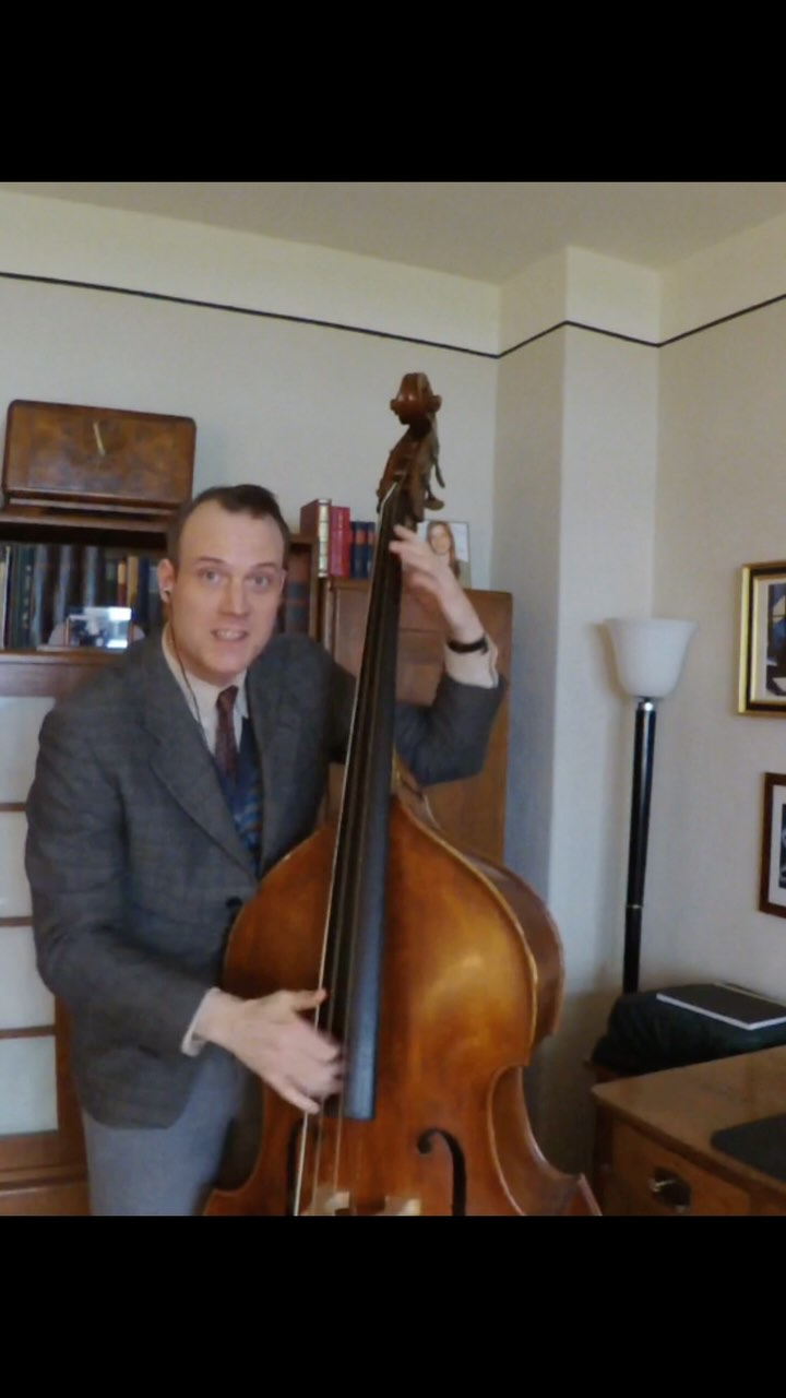 2nd part of me playing with Milt Hinton‘s performance of “Pluckin‘ The Bass” by Cab Calloway And His Orchestra (1939).
#milthinton #cabcalloway #slapdoublebass #swing #doublebassist #1930s #vintagefashion, #slapbass #stringbass #gutstringbass #oldtimes #vintage #30sfashion #music #bass #jazz #jazzmusic #rhythm