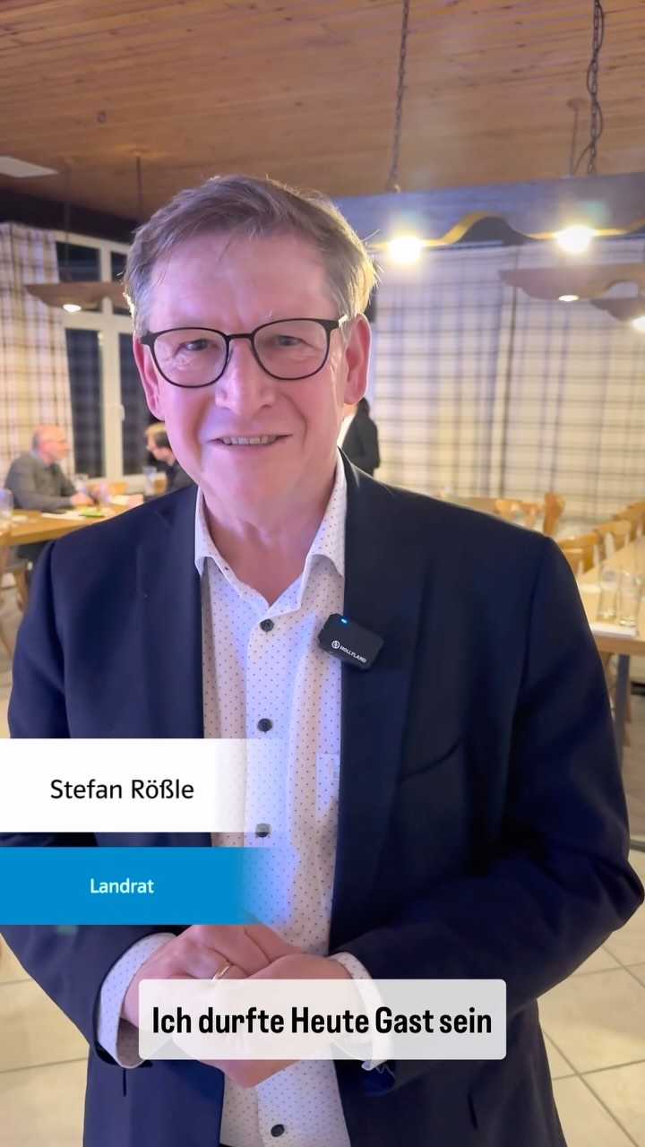 Stimmen unseres Abgeordneten @wolfgang.fackler und unseres Landrats @stefan.roessle zu unserer Ortshauptversammlung. #csu #monheim #bayern #schwaben