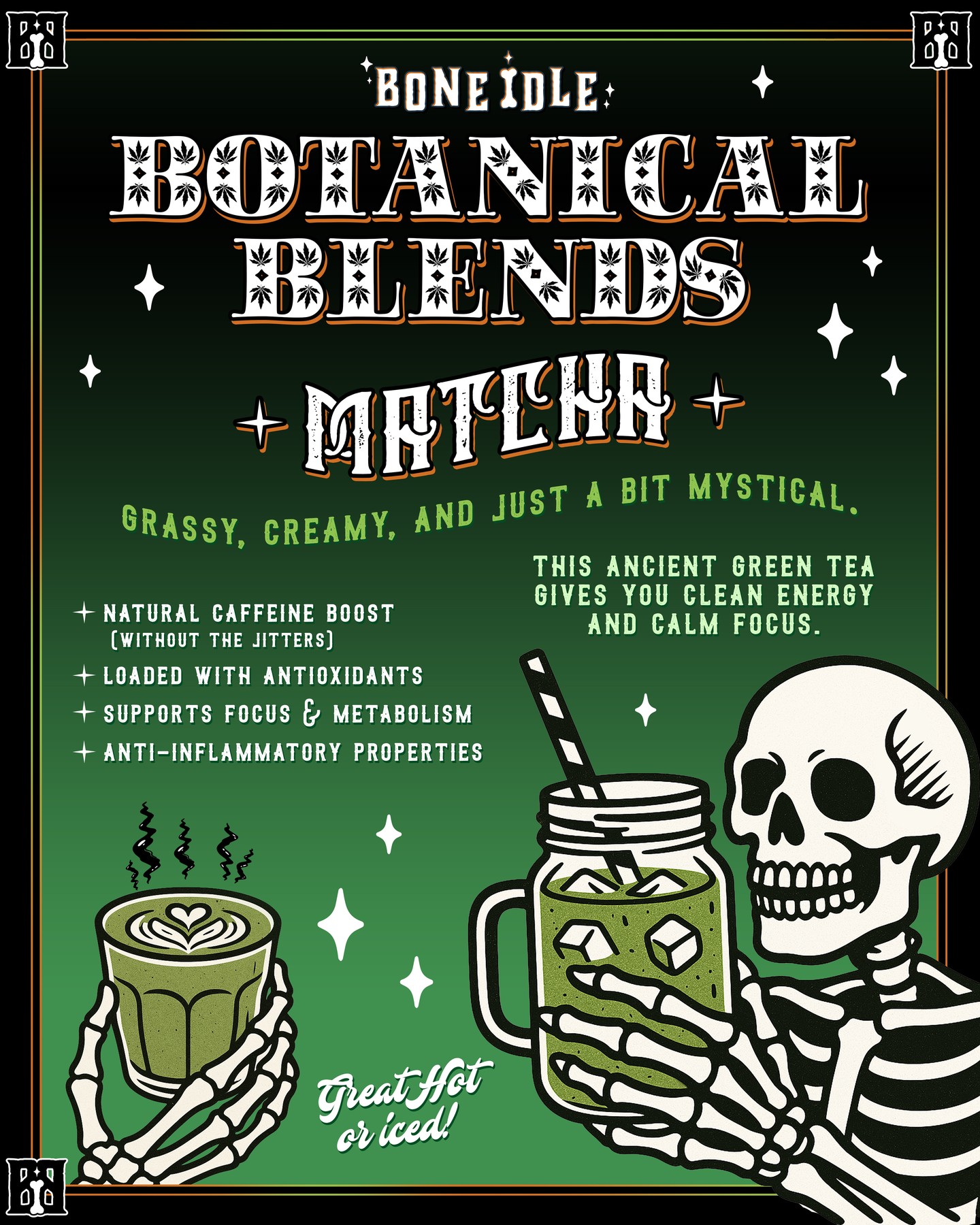 ✨ New - Matcha Latte ✨
You asked and we delivered!
(Yes, it's green. Yes, it's magic.)
Now serving this vibrant green powerhouse, made with smooth ceremonial-grade matcha and creamy oat m'lk as standard.
Why you'll love it:
🌿Loaded with antioxidants
🌿Natural caffeine boost (without the jitters)
🌿Supports focus & metabolism
🌿Anti-inflammatory properties
Enjoy it iced or hot!
Feel free to add a syrup
(Goes great with strawberry or raspberry or parma violet)