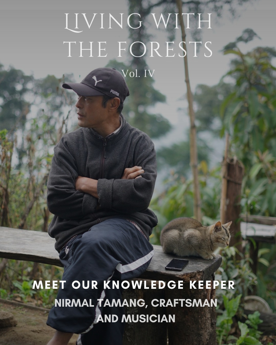 Meet Our Knowledge Keeper | Nirmal Tamang
From the quiet village of Chumang in Todey-Tangta, Nirmal Tamang began crafting with his hands at just 12—watching elders weave and carve, learning by observing, experimenting, and creating.
Today, he is a self-taught artisan who not only makes bamboo baskets, wooden stools, flutes, and tungnas—but brings them to life with his music and stories.
What began as childhood curiosity has grown into a lifelong journey of preserving traditional knowledge through everyday art.
Catch Nirmal’s craft and spirit in the upcoming Living with the Forests program.
#LivingWithTheForests #Muhaan #ForestKnowledge #IndigenousArtisans #CommunityWisdom #EasternHimalayas #TodeyTangta #BambooCraft #TraditionalMusic