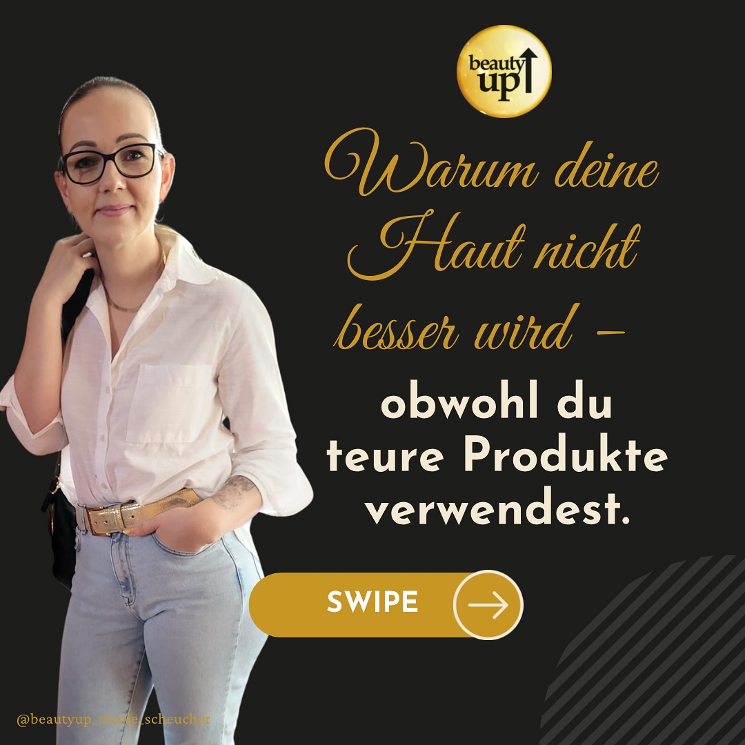 Du tust alles für deine Haut – aber sie zeigt es dir nicht?
Dann liegt es vielleicht nicht an dir, sondern an der fehlenden Verbindung.
Viele meiner Kundinnen sagen:
„Ich hab schon so viel probiert – aber nichts hat langfristig geholfen.“
💡 Und genau da setze ich an:
Ich verbinde Hautpflege mit Mindset, Ernährung & Wohlbefinden.
Weil echte Veränderung von innen kommt.
💛 Du bist bereit, dich wieder schön zu fühlen – ohne Maske, ohne Zweifel?
Dann lass uns gemeinsam starten.
Schreib mir „Glow“ in die Kommentare oder per Nachricht –
und ich zeige dir, wie dein ganzheitlicher Weg zu gesunder Haut aussieht.
Wunderschöne Grüße
Nicole ❤️
#hautpflege #mindset #wohlbefinden #beautyup #fühldichschön #nicolescheucher #schönehaut #gesundehaut