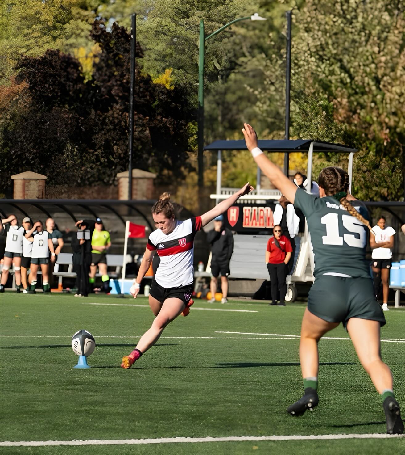 Ava Ference (Renfrewâ23) currently plays for Harvard Universityâs Womenâs Rugby team.
âOne of the most valuable lessons I've learned through sports, which I still carry with me today, is that no one owes you anythingâyou must go out and earn it yourself.â