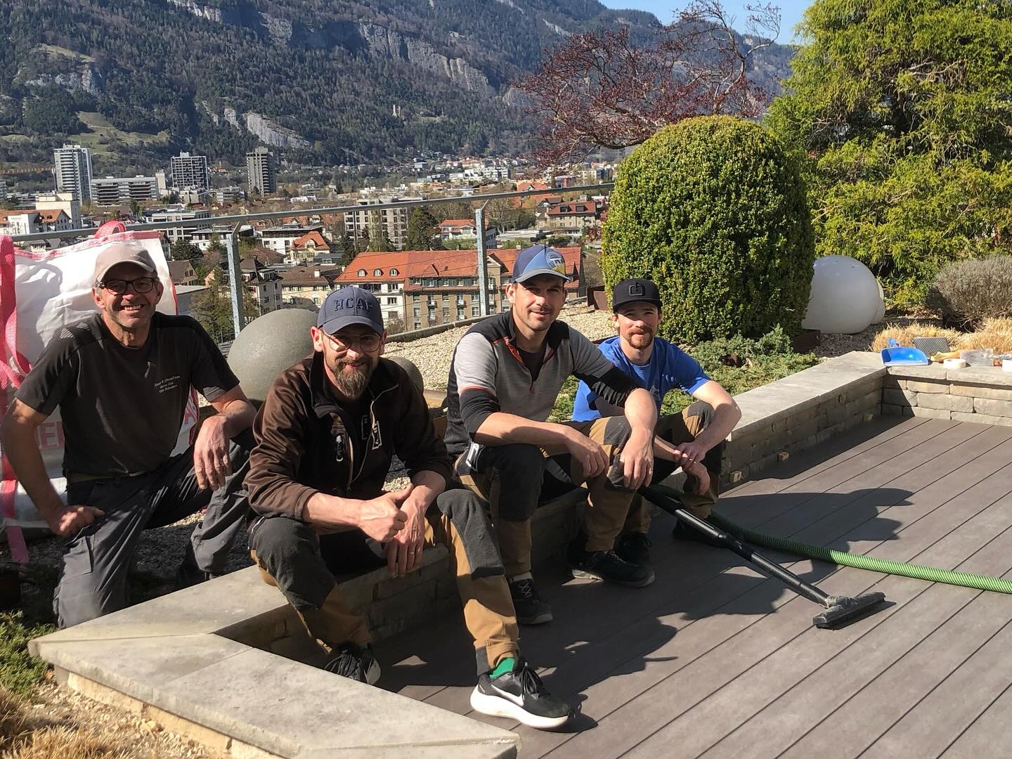 #juonag #terrasse #terrassenboden #chur