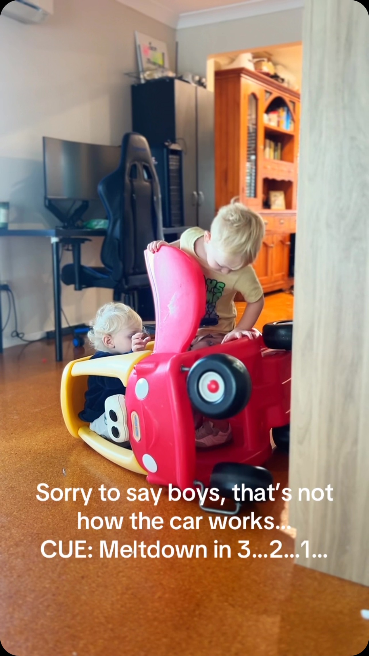 Free play, am I right? #toddlers #play