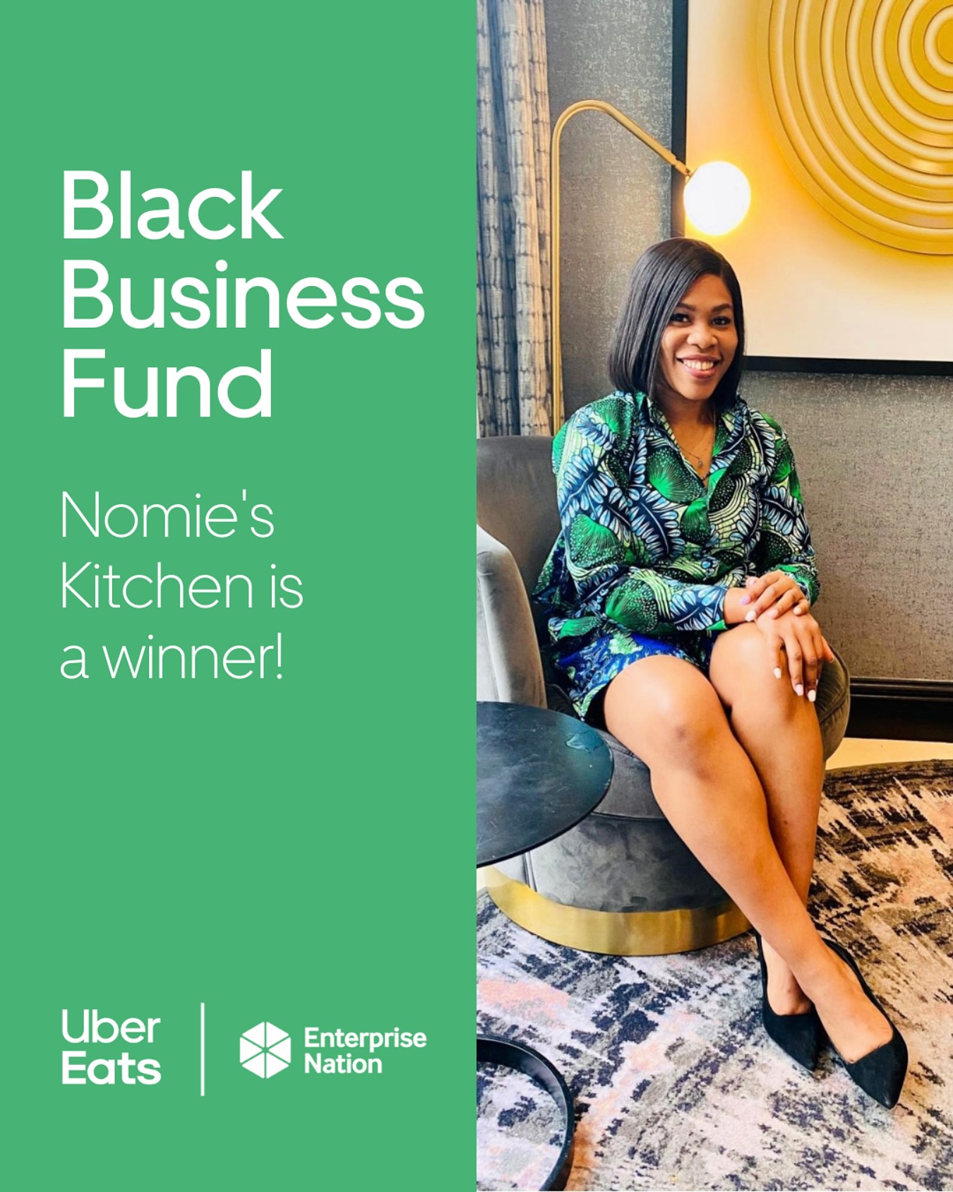 We’re so excited to announce that Nomie’s Kitchen is one of just 20 Black-owned businesses selected out of 1,000 applicants to receive the Black Business Fund 2025, created by @ubereats_uk and @e_nation!
This grant is a total game changer for us — we’re incredibly grateful to be recognised and supported in this way. We can’t wait to grow, reach more customers, and continue sharing the joy of our delicious Nigerian food with even more people.
Huge thanks to everyone who’s supported us along the way — this is only the beginning!
#BlackBusinessFund #NomiesKitchen #NigerianFood #BlackOwnedBusiness #Grateful #GameChanger #UberEatsUK #EnterpriseNation #SmallBusinessBigDreams