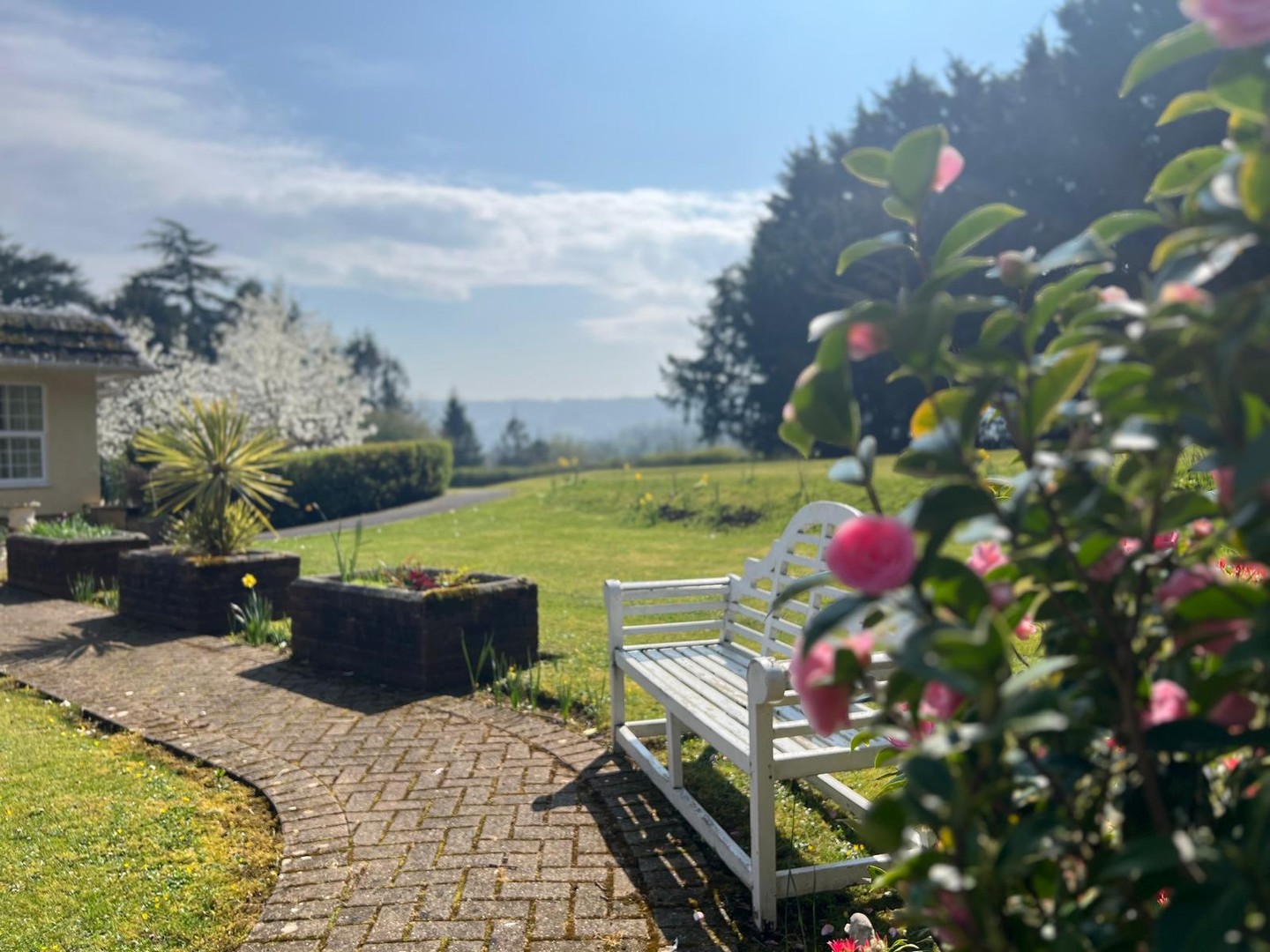 Our beautiful home in Somerset, Oaktree Court, is truly blooming in the spring sunshine 🌿☀️
There’s nothing quite like blue skies, fresh air, and stunning countryside views to brighten our days! 🌸🦋