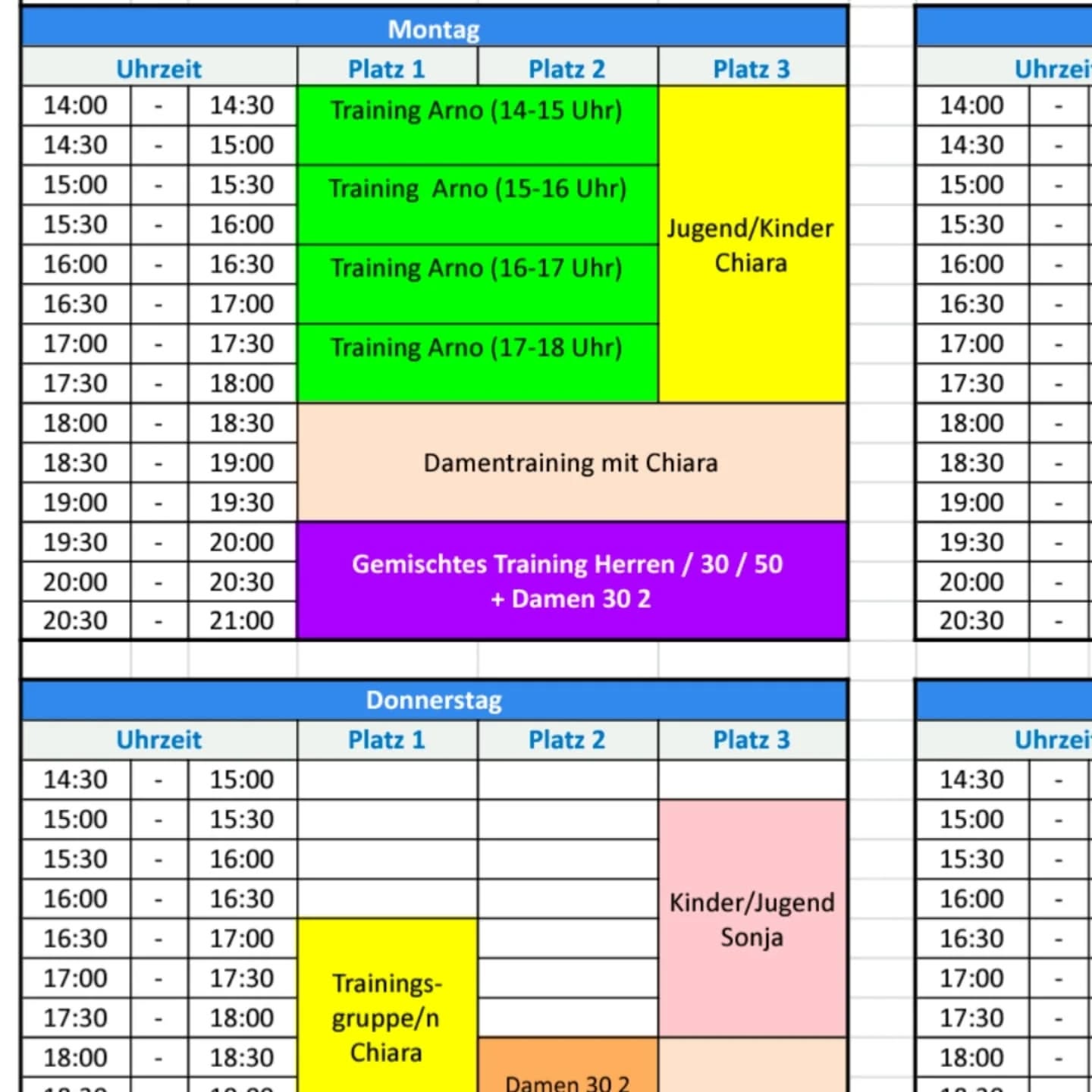 Der Trainingsplan 2025 gilt ab dem 14.04.25 - wann die Trainer auf den Platz gehen, werden sie separat an die Gruppen weitergeben.
Du hast früher mal gespielt und willst wieder anfangen, durchstarten, es nochmal ausprobieren - komm zu unserer Trainingszeit auf die Anlage und probiere es direkt aus 😉
Anfänger und Sportler anderer Sportarten können auch gerne bei uns den geilsten Sport ausprobieren - meldet euch einfach per PN bei uns oder schreibt uns über unsere Website oder kommt einfach mal bei der Anlage vorbei 👍
#tvlittfeldtennis #tvlittfeld #tennis #siegerland #sauerland #sportinsiegen #tennisausprobieren #schnupperkurse
