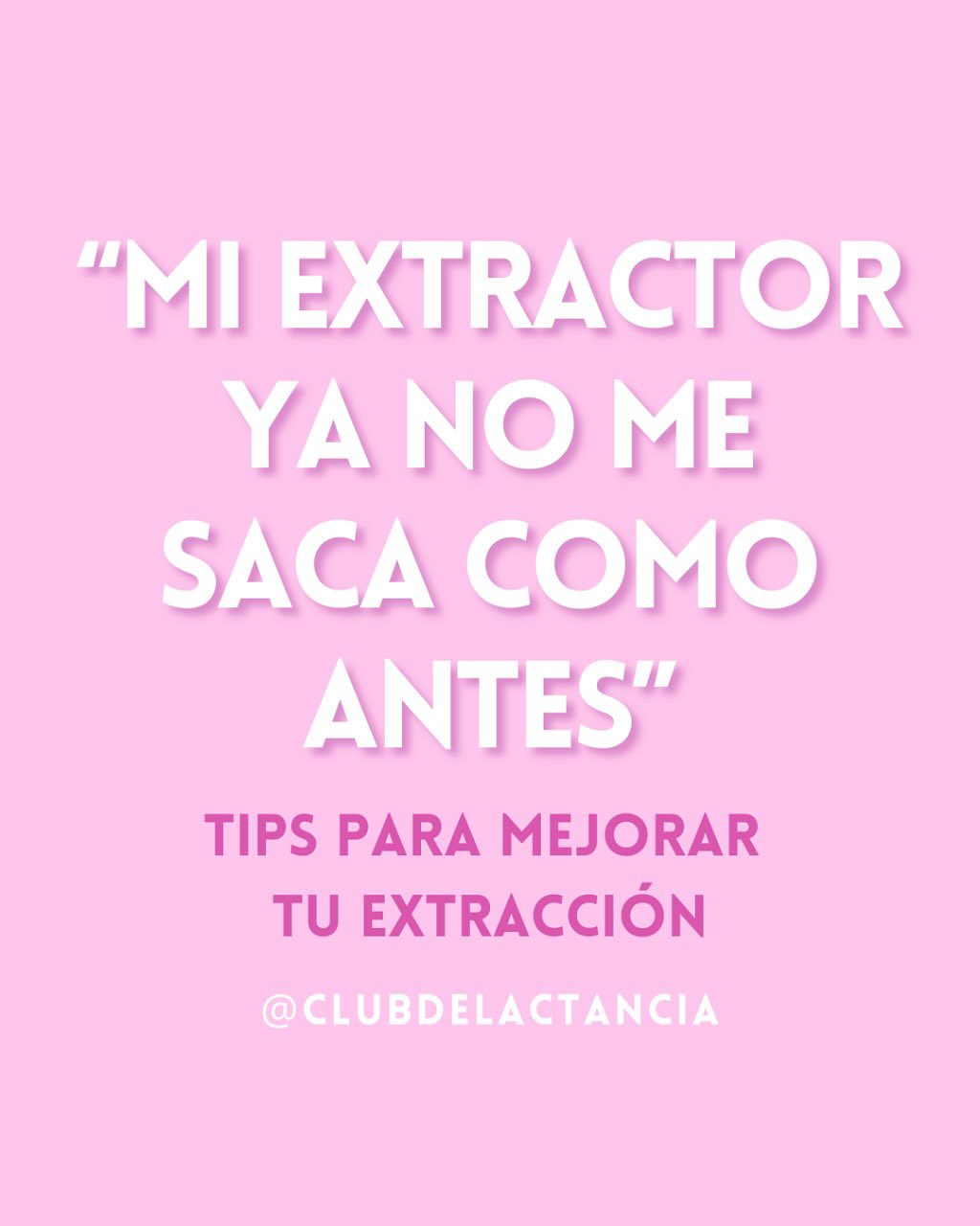 🧐Al comienzo todo funcionaba perfecto y ya no sé qué pasa con mi extractor o será que ya no tengo suficiente leche?? 😱
Esa es la frase que más escucho últimamente con tantos tipos de extractor que existen! 🫣
🕵️♀️A lo largo del tiempo he aprendido a identificar pequeños detalles que pueden hacer la diferencia!
👍🏽Espero te sirvan!
🚨Recuerda que si quieres aprender más sobre extracción y banco de leche está mi taller LOW COST en el link de mi bio! 👆🏽
#extractor #extractordeleche #extractordelechematerna #lactancia #bancodeleche #maternidad #mamá #bebé #postparto