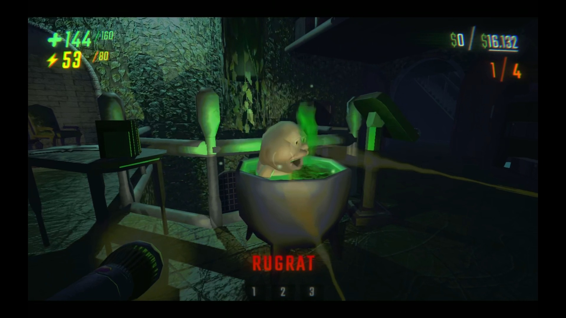 Nothing more satisfying than getting rid of that damn Rugrat in REPO #repo #repogame #rugrat #gaming #respawninn