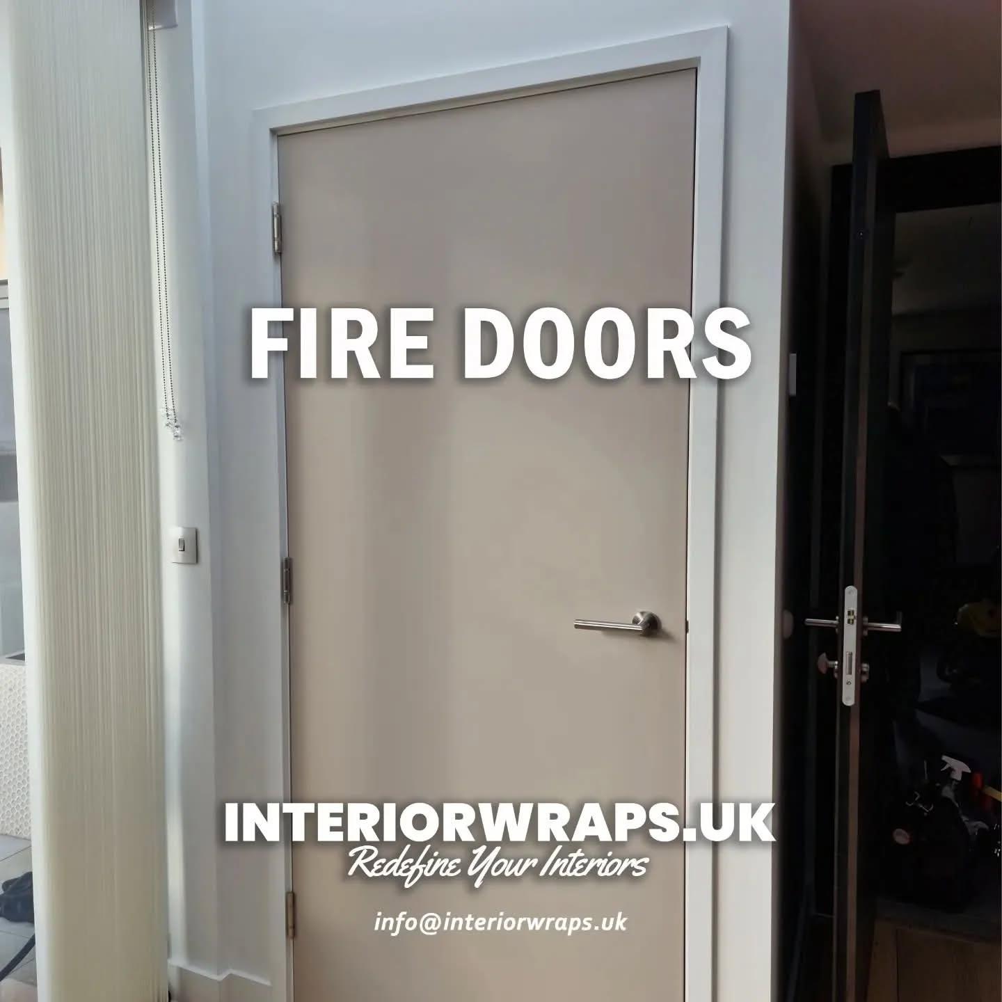 No need to replace your existing tired looking fire doors, when you can just renew the surface using our very durable fire resistant wrapping films ā
ļøā»ļøš”
10 year Durability
š„ Fire resistant
Scratch resistant
Stain resistant
High Traffic options
100s of finishes to choose from
Perfect for HMO and rental refurbishments.
Contact:
Info@interiorwraps.uk
www.interiorwraps.uk
