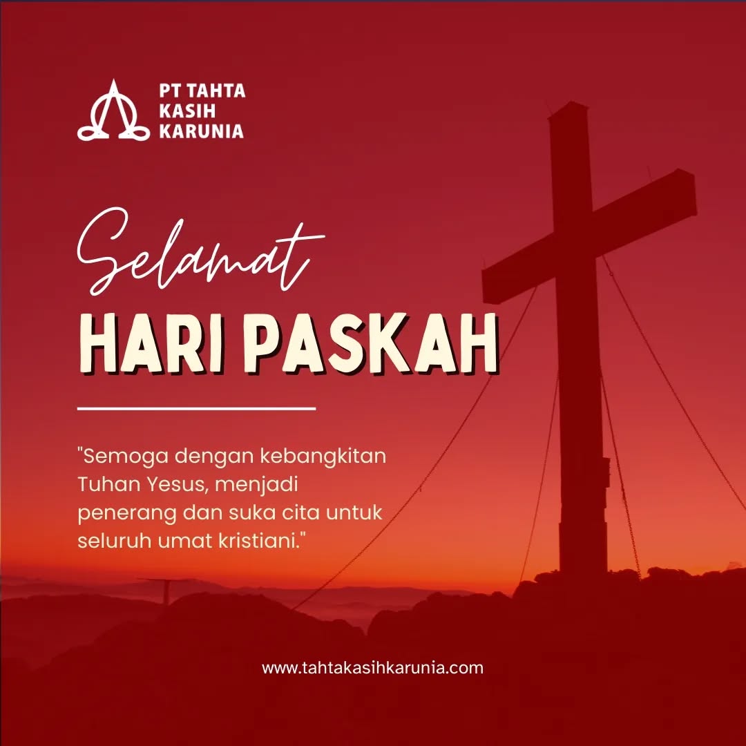 Selamat merayakan Paskah! Semoga setiap langkah kita dipenuhi terang-Nya dan membawa kita kepada kehidupan yang lebih baik.
Butuh alat keselamatan kerja? TKK Safety Solusinya.
We are Importer & Distributor for Safety, PPE & General Items.
You Request, We Provide
Visit our Marketplace (TKK Safety)
Tokopedia, Shopee & Tiktok Shop
#TKKSafety #SafetyFirst #SafetyTools #HSETools #KeselamatanKerja #AlatKeselamatanKerja #K3HSE