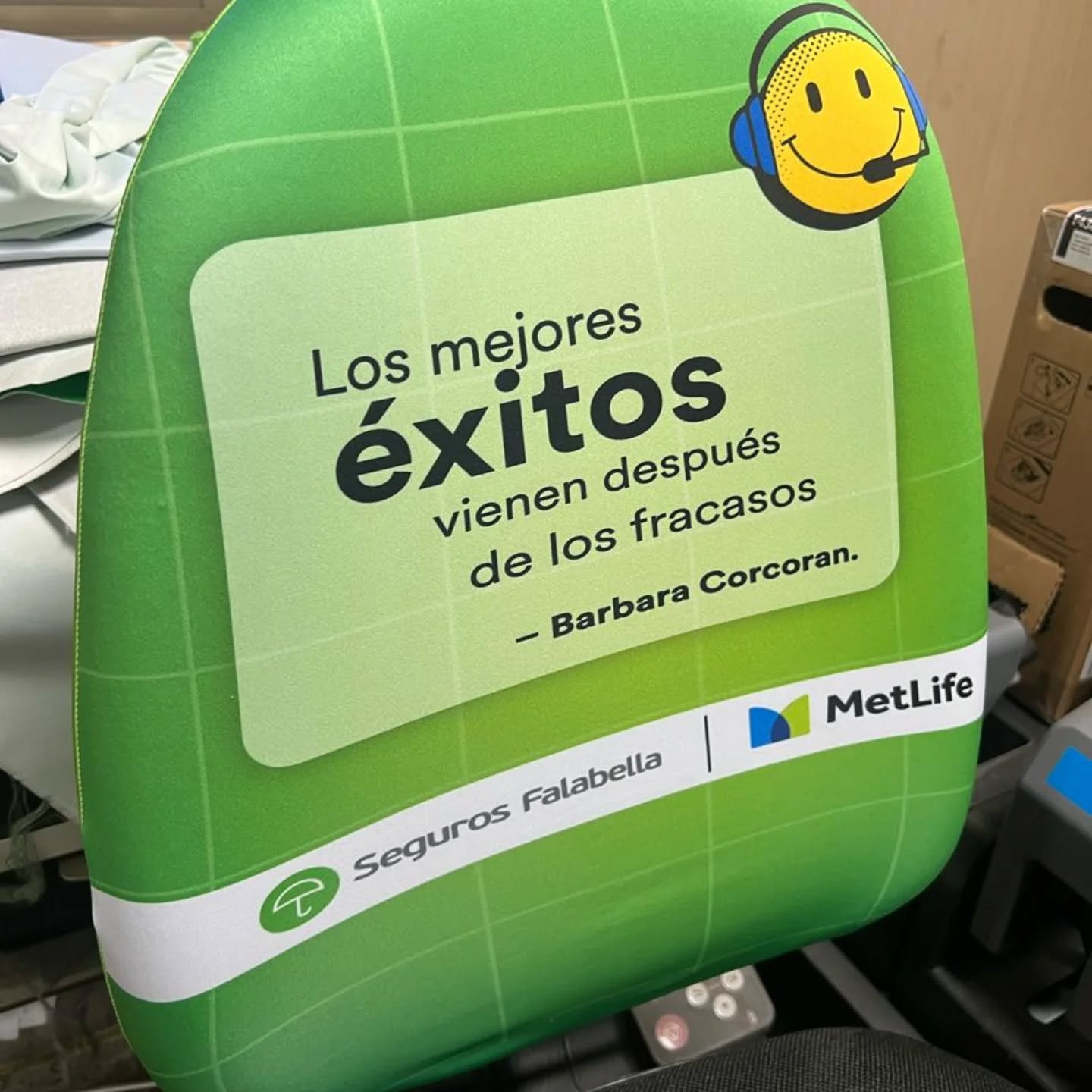 Fundas sillas . Metlife. con ayuda de mi querido @galyps