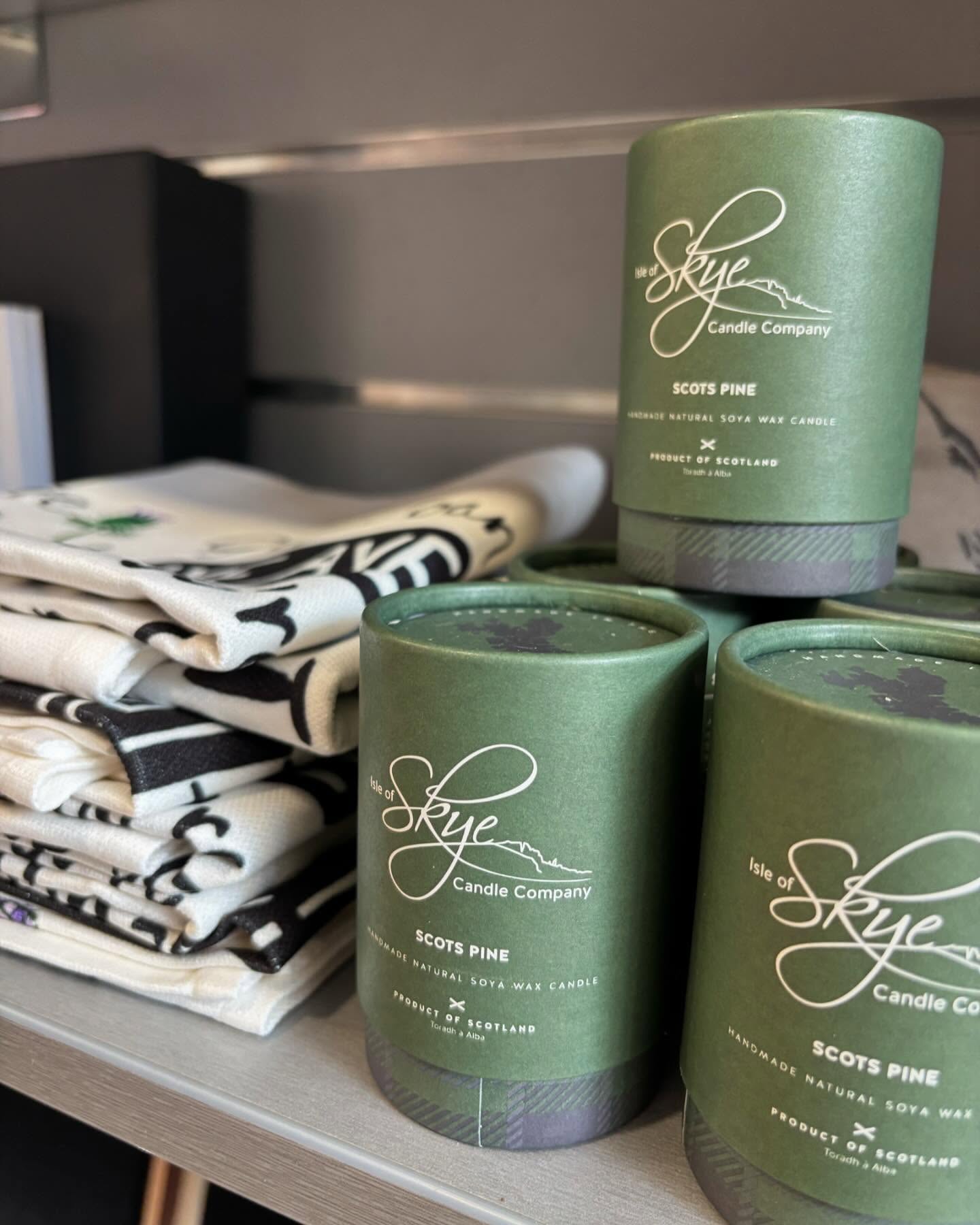 ๐๐ซ๐ NEW CANDLES NOW IN STOCK! ๐๐ซ๐ #isleofskyecandlecompany @skyecandles #scottish #scotland #scottishgifts #scottishhighlands #candles #giftshop #ballater #royaldeeside #scottishcandle #highlandsofscotland
