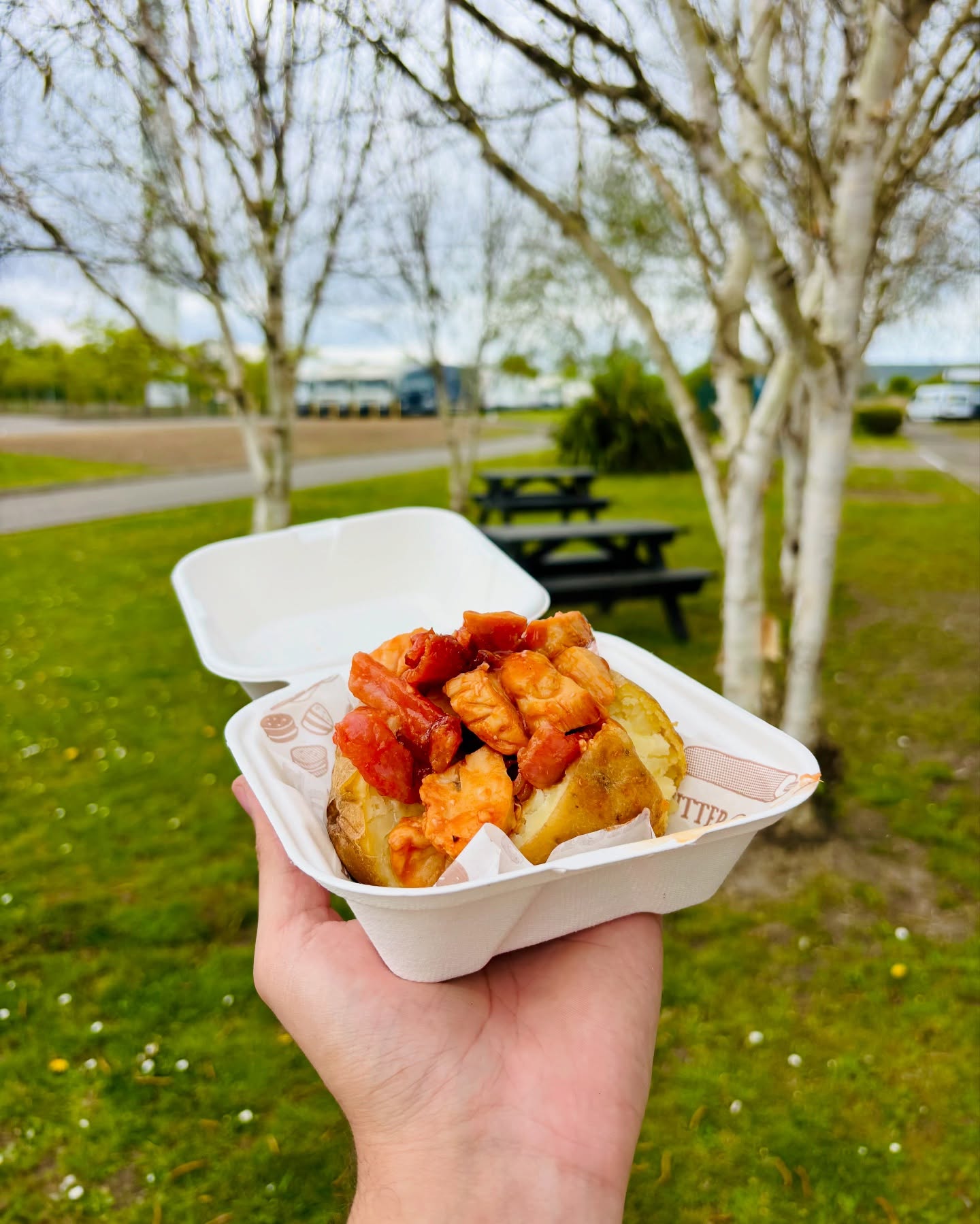Our jacket potatoes have been a firm favourite with our customers here at Great Point Studios, with multiple topping options, including our new addition, Hunters chicken! Chicken, bacon, cheese and bbq sauce on top of a delicious jacket spud, what’s not to like?!