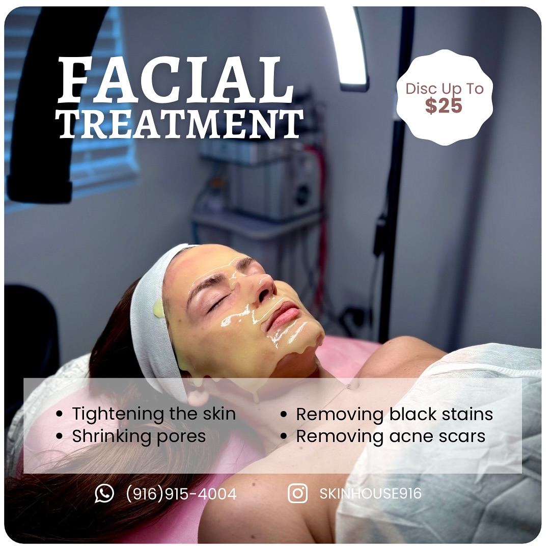 May Special at Skin House!
Treat yourself this spring — get $25 OFF any service all month long!
Fresh skin, fresh season.
Limited time only – Book now!
Skin House – Sacramento
(916) 915-4004
www.skinhouse916.com