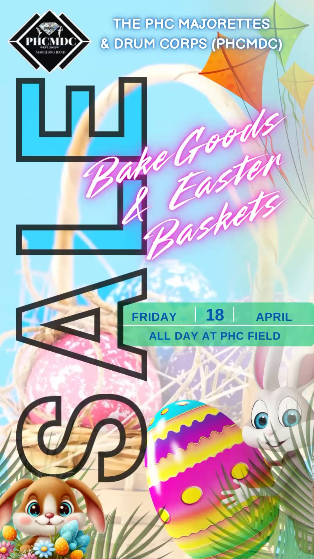 We will be hosting a stall at the PHC Community Fun day on Good Friday April 18th. Come check us throughout the day for your baked goods, easter baskets and other great items! #majorettes #bermuda #phcmdc #drummers #pompoms #keepingthetraditionalive #culture #tradition #goodfriday