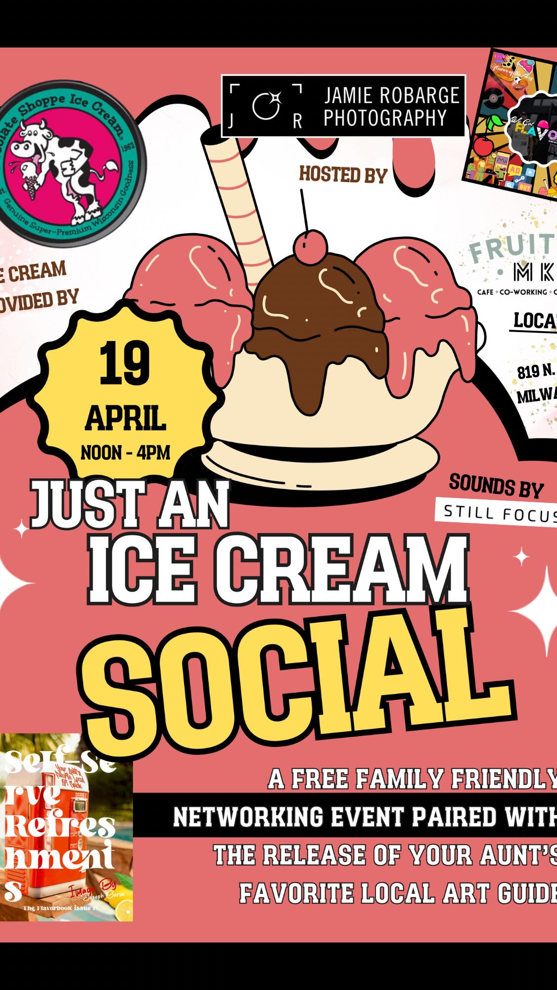 Just an Ice cream social #fruitionmke #clothingbrand #welcometotheherd #statementwear #barcodeelephant