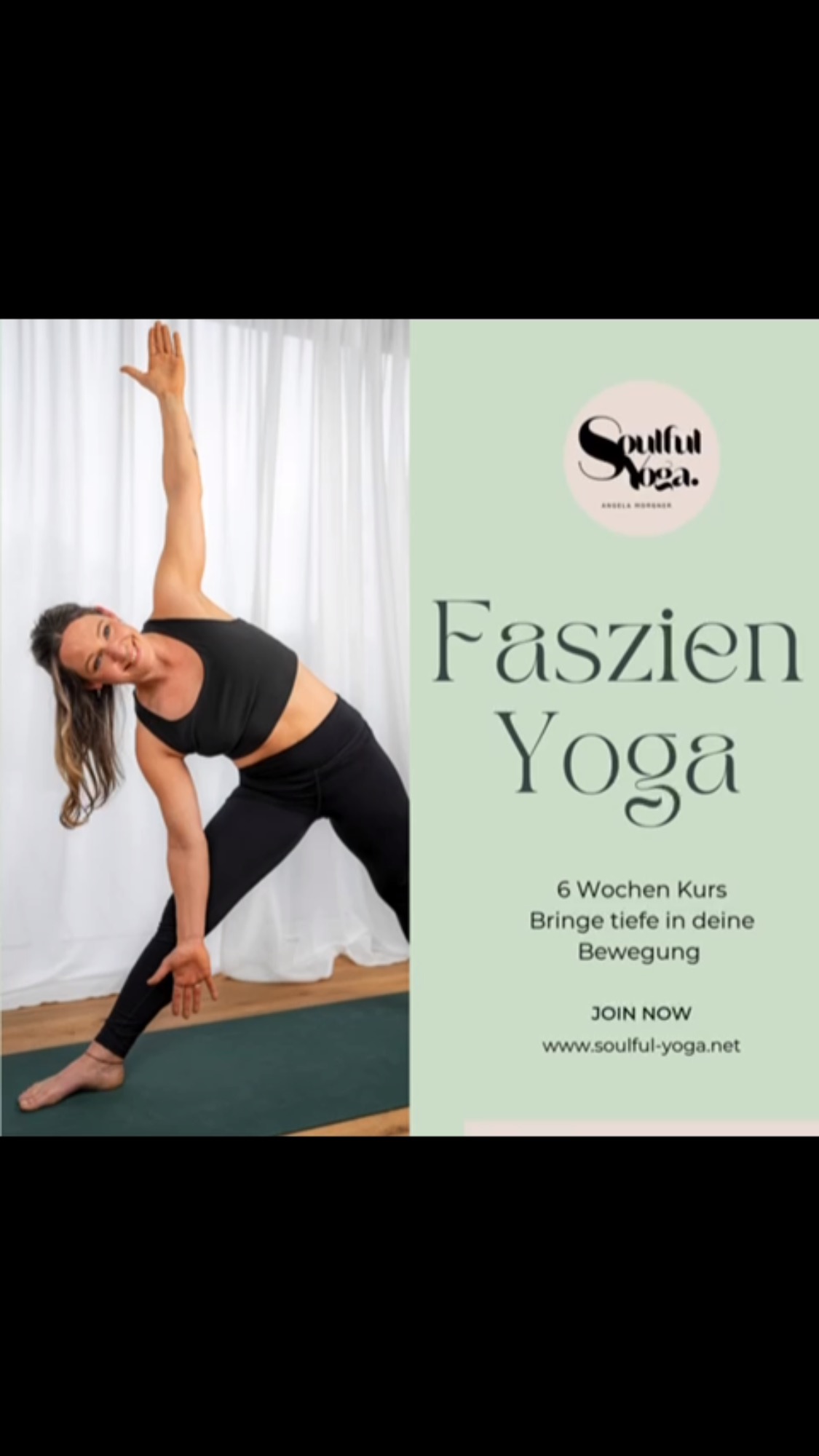 ✨FASZIEN-YOGA | 6-WOCHEN-KURS AB 03. September
„Bringe Tiefe in die Bewegung“ ✨
🧘🏼♀️Tauche ein in die Welt der Faszien und erlebe, wie sich dein Körper durch achtsame Bewegung, Dehnung und sanften Druck neu ausrichtet, löst und stärkt.
➡️ In diesem 6-wöchigen Kurs erwartet dich:
• gezieltes Faszien-Yoga für mehr Beweglichkeit
• sanfte, tiefgehende Dehnungen
• bewusstes Spüren & Mobilisieren
• kleine Impulse zu Anatomie, Körperwahrnehmung & Entspannung
• ein kleines Faszien-Set (Ball & Rolle) als Geschenk für zu Hause
Wann: 03.09.2025, immer mittwochs von 18:30–19:30 Uhr
Wo: Soulful Yoga,
Kursraum
Kemptenerstr. 29 in Füssen
Kosten: 85 € inkl. Faszien-Tools
Faszienyoga ist für jedes Alter und Fitnesslevel geeignet und kann helfen, Verspannungen zu lösen, Schmerzen zu lindern und das Wohlbefinden spürbar zu verbessern.
Jetzt anmelden:
soulful-yoga.net oder www.therapy4u.de/kursplan-fuessen/