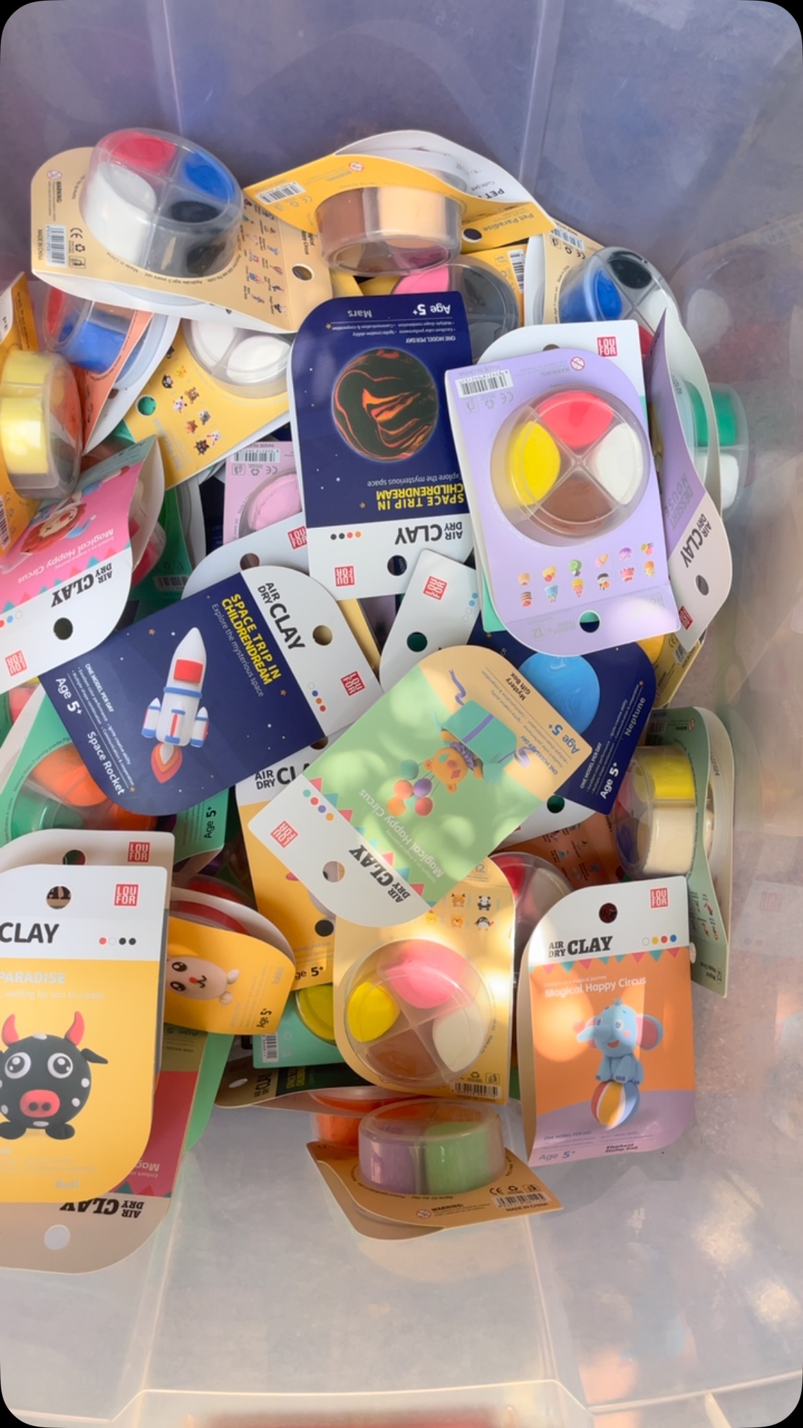 When you have an order for 100 air clay sets you do a little dance! Get your today and try!