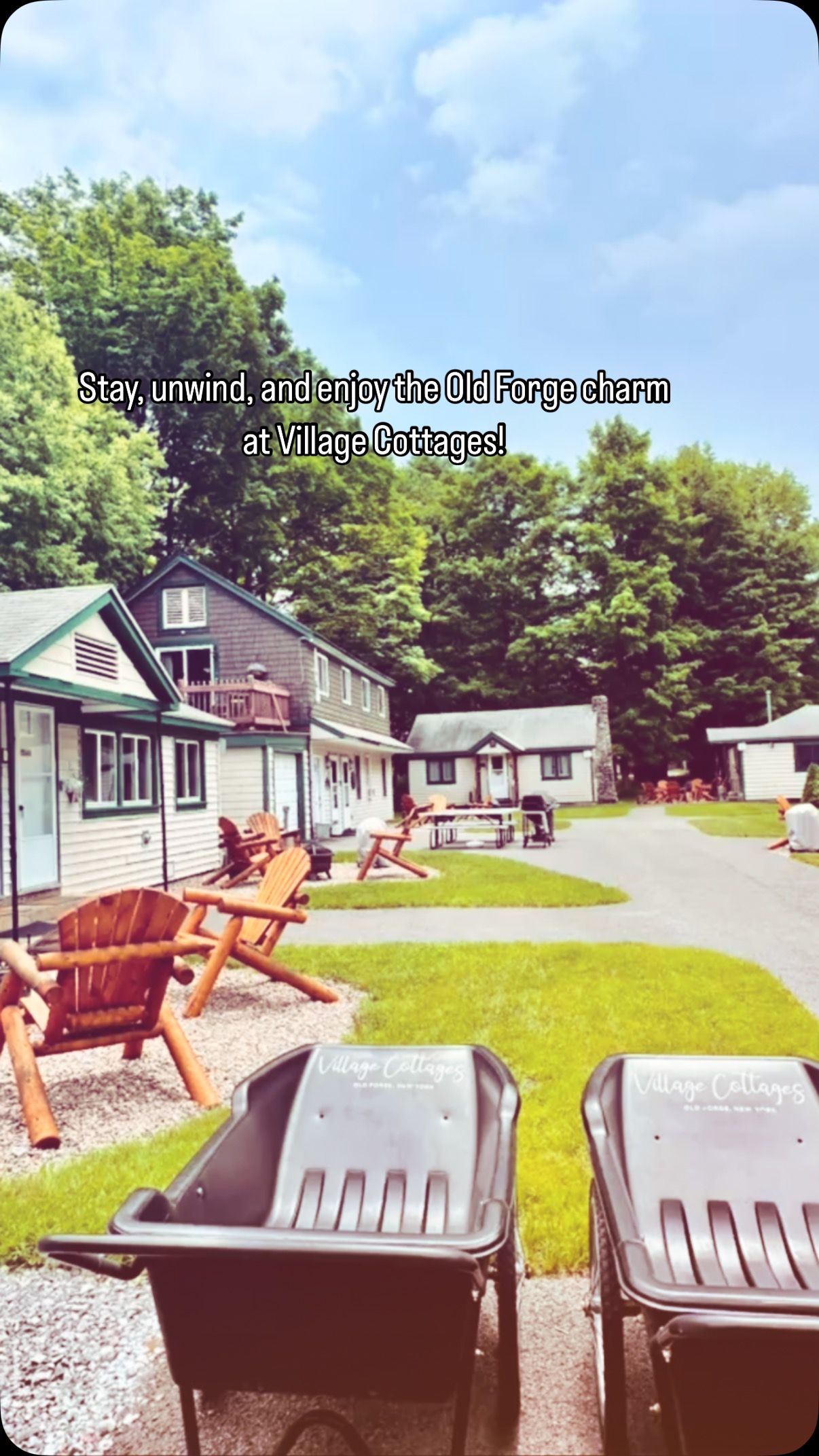 Escape to Village Cottages in Old Forge—a perfect blend of convenience and tranquility! 🌿 Nestled in a quiet neighborhood, yet just steps from the vibrant town center, our cottages offer the best of both worlds. 🚶♂️🚴♀️
Walk or bike to local restaurants, coffee shops, the beach, and the heart of Old Forge. Adventure awaits with hiking trails and lakes nearby, making it an ideal spot for nature enthusiasts. 🏞️
Each cottage is thoughtfully designed with every comfort of home—your cozy retreat after a day of exploring. Whether you’re seeking relaxation or adventure, Village Cottages has you covered. 🏡✨
Book your stay and experience Old Forge like never before! #VillageCottages #OldForgeNY #GetawayDoneRight #vacation #upstateny #travel #cottage #petfriendly #booknow #adirondacks #oldforge #iloveny #getaway #villagecottages #summer #summervibes☀️