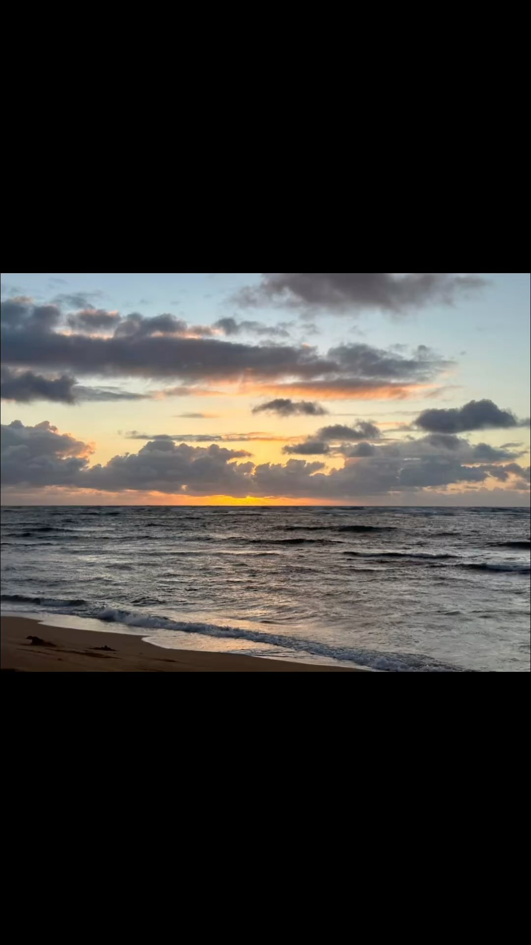 Sunrise in Kapaa, Kauai