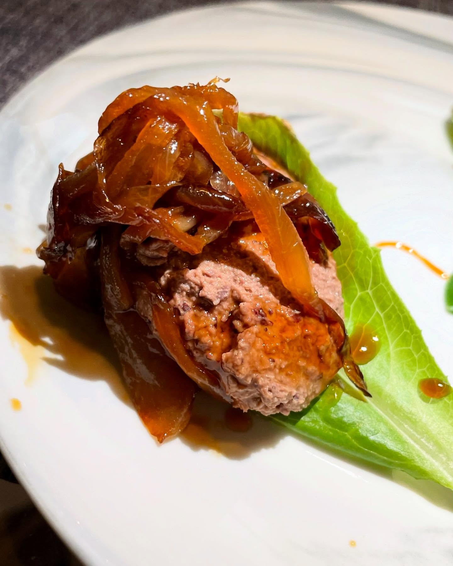 Marva’s Chicken Liver Pâté
Rich. Silky. Straight from the soul. Chef Itai makes it the old-school way—free-range chicken livers, deeply caramelized onions, hard-boiled eggs, and just the right amount of salt and heart.
No shortcuts. No frills.
Just bold, honest flavor—served on crisp lettuce leaves (because it’s Passover, and honestly, it works beautifully).
Some things don’t need a twist. They just need to be made right. 🌿 #YallaMarVa
#chickenliverpâté #farmtotable #passovermenu #kosherfoodie #privatechef #rusticcooking #marvadining #mediterraneancuisine #chefsofinstagram #pâtélovers #homemadeflavors #slowfoodmovement #passover2025 #springmenu #holidayfood #supportlocalchefs #israeliflavors #koshergourmet #freshingredients #traditionwithatwist