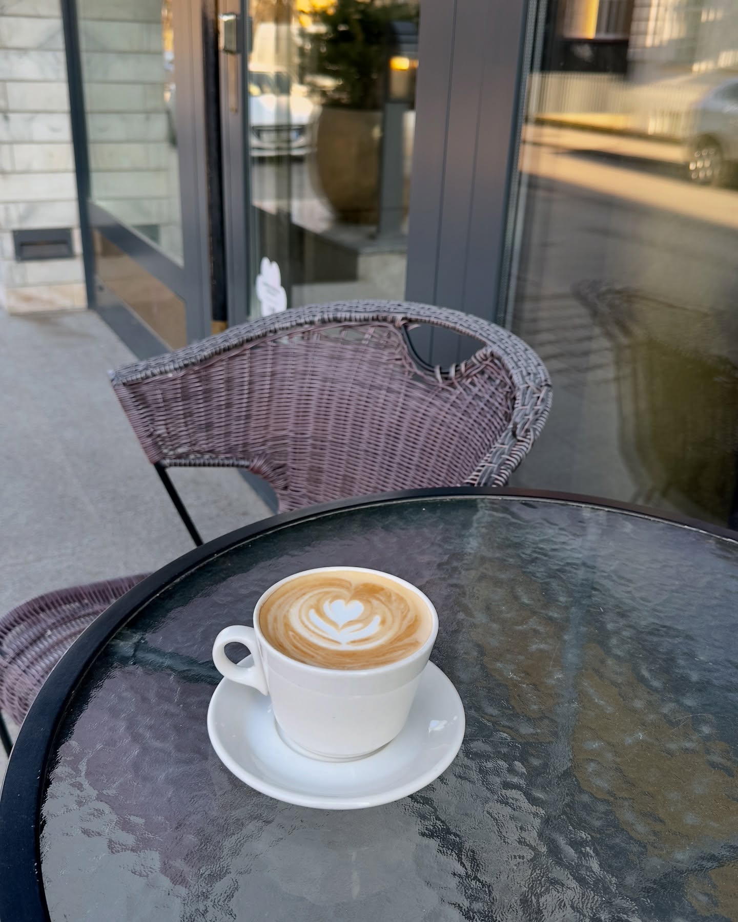 Our favorite spot for morning coffee and breakfast☕️