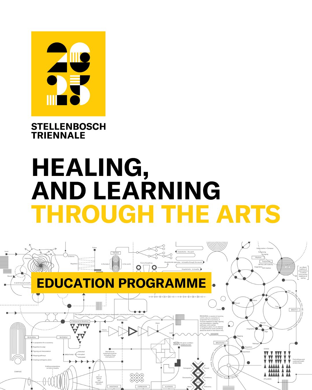 The Space to Breathe Education Programme: Healing & Learning Through the Arts 🫁🎨
In a world where breathlessness defines so many of our realities, learning must become a space to pause, reflect, and rehearse new ways of being.
Our Healing & Learning education programme, curated by Dr @paseka.blessing.chisale and assisted by Frances Sakina Esterhuyse, invites 30 learners from under-resourced schools into a 10-week journey of visual arts, music, movement, and storytelling. Each Friday, they gather in “the learner’s little city” - a symbolic space to speak, feel, and create with freedom.
As Dr Paseka shares:
“Each weekly session is viewed as a rehearsal for the becoming they envision, as they navigate their past, reflect on the present, and shape their futures.”
But it’s not just about the learners - it’s also about upskilling young people in our community. Through this initiative, youth are trained as facilitators, guides, and event organisers, gaining experience in trauma-informed education and emotional first aid. It’s real-world exposure to careers in the arts, tourism, and education - building confidence, hope, and skills for the future.
Read more about the programme and meet the team that is shaping it at stellenboschtriennale.com/education
#HealingThroughArt #SpaceToBreathe #ST2025 #StellenboschTriennale #YouthEmpowerment #ArtsEducation #CreativeResilience #Upskilling #TrainingForChange