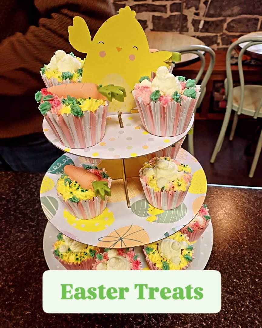 We have delicious Easter Cupcakes available ✨🐣#easter #homemade