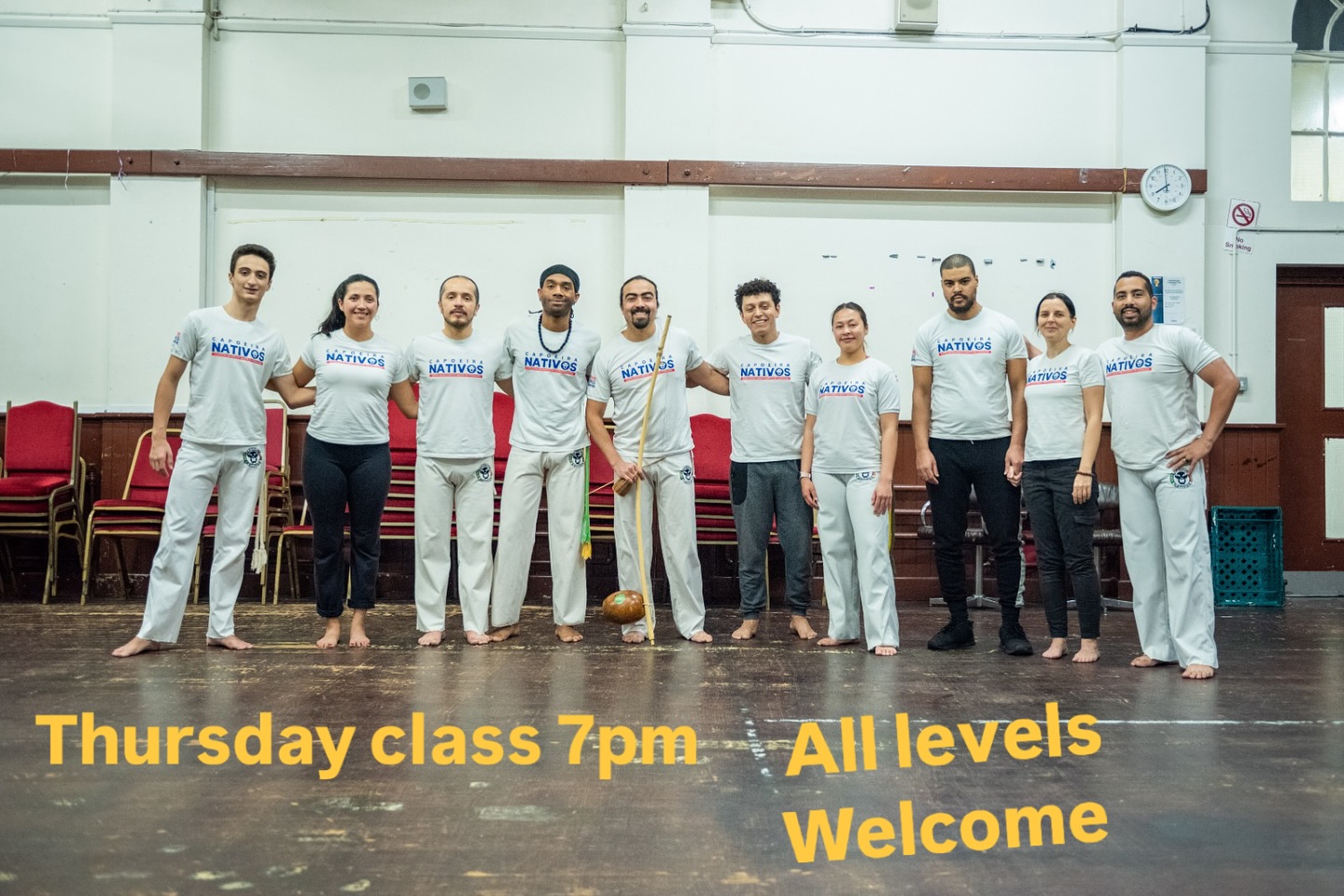 Capoeira for all levels
Thursdays 7pm
Book your class at
www.capoeiranativos.uk
Intro classes offer for beginners
Dm for more info